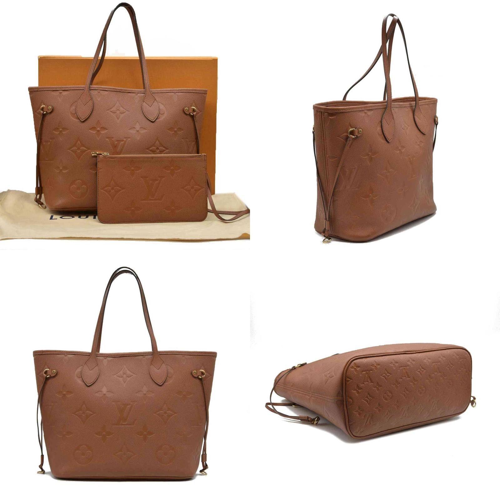 Louis Vuitton Louis Vuitton Empreinte Monogram Giant Neverfull MM RFID Size ONE SIZE - 2 Thumbnail