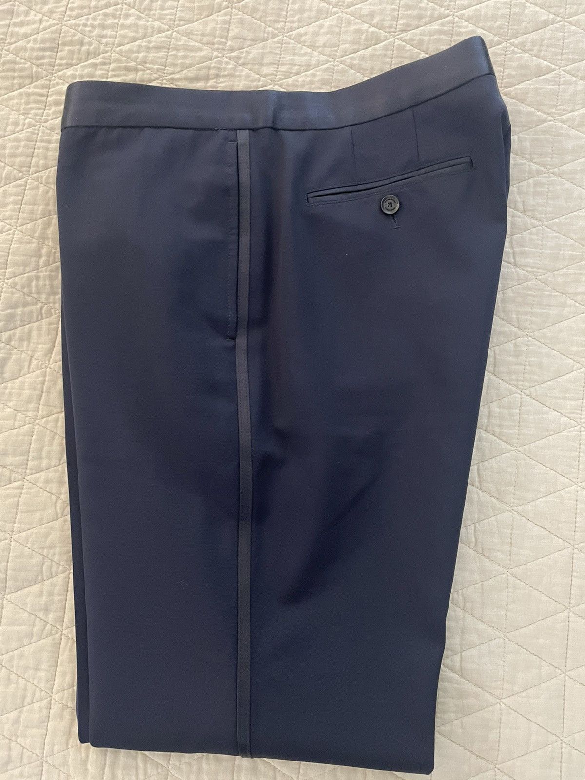 Burberry Collection Formal Trouser Size 34R - 2 Thumbnail