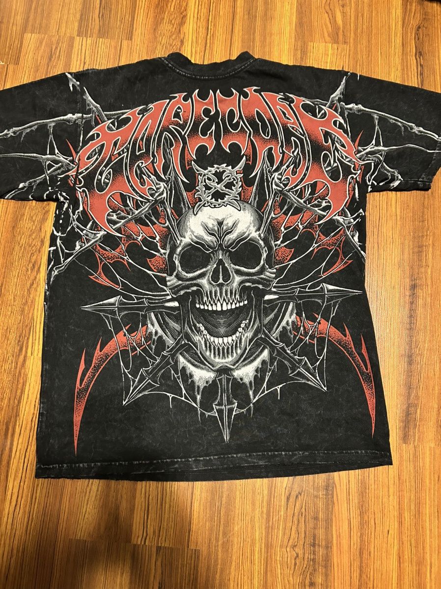 Affliction ken carson x affliction gore core scorn medium tee shirt Size US M / EU 48-50 / 2 - 1 Thumbnail