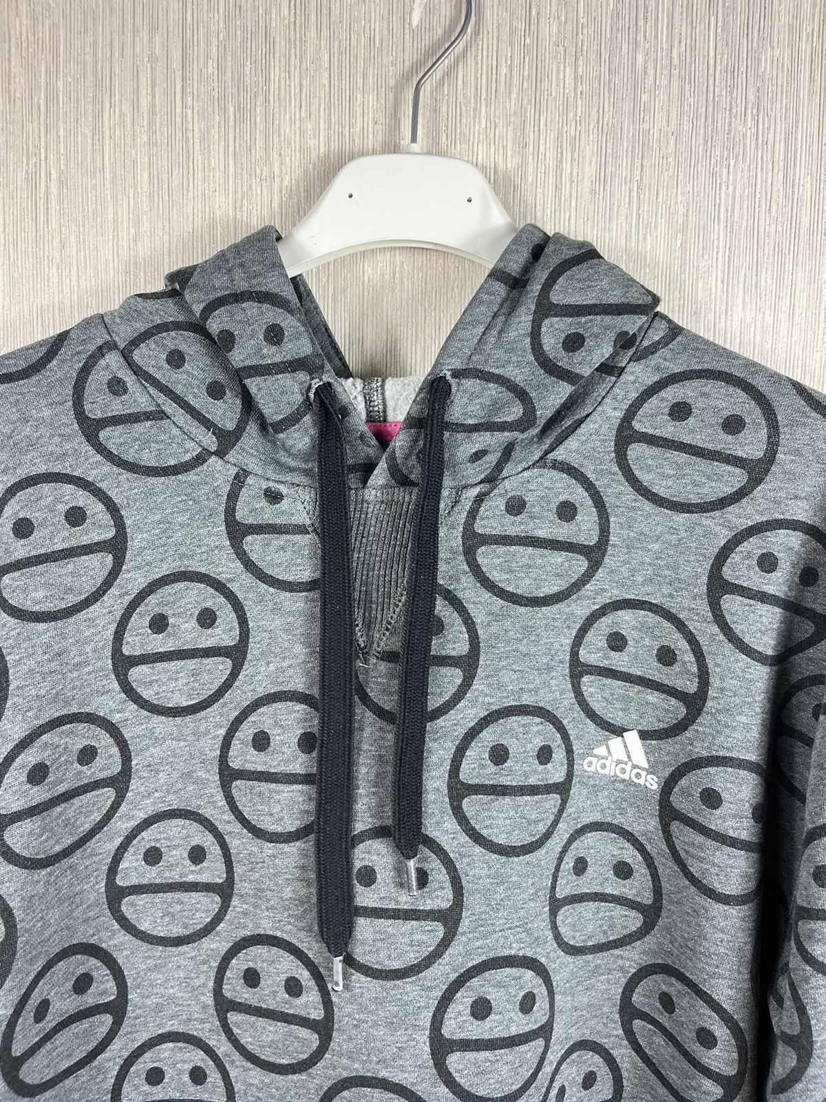 Adidas × Vintage 😐Vintage Adidas neutrality mad emoji sigma bape hoodie aape Size US XL / EU 56 / 4 - 9 Thumbnail