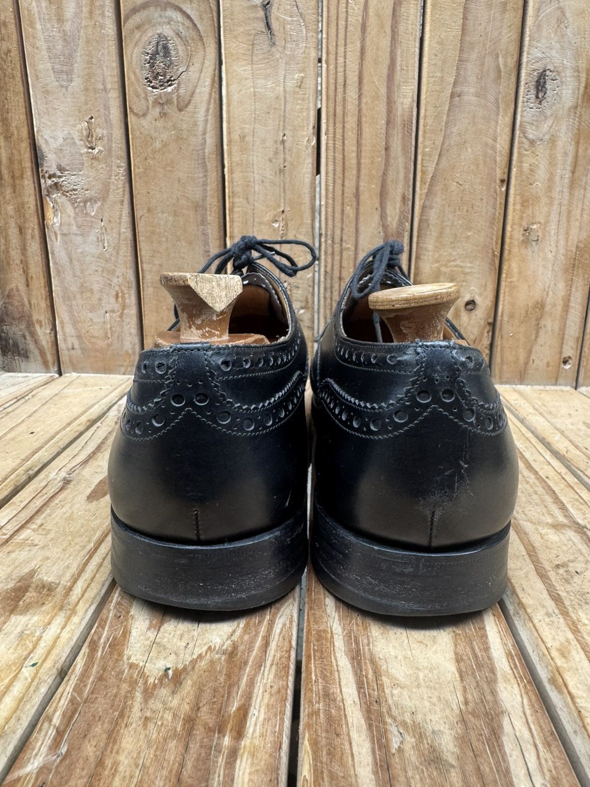 Church's Church’s ‘FRANKLIN’ black wingtip brogue Mens shoes US 11 F Size US 11 / EU 44 - 8 Thumbnail
