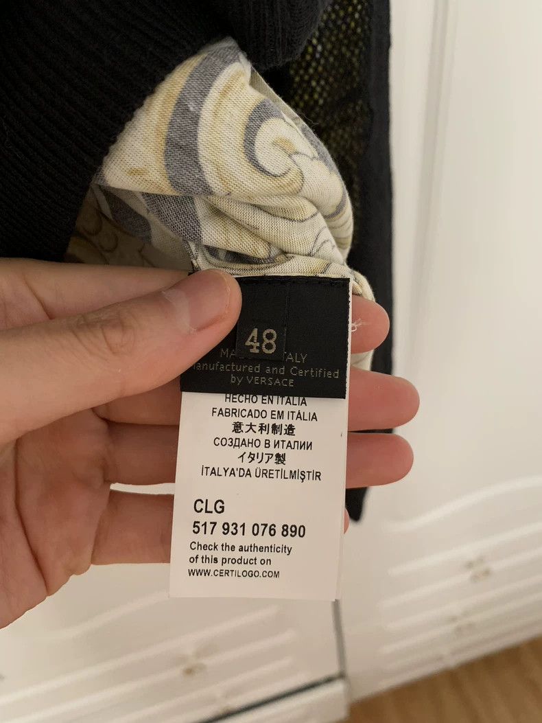 Versace Versace Heavy mesh jacket Size M / US 6-8 / IT 42-44 - 4 Thumbnail