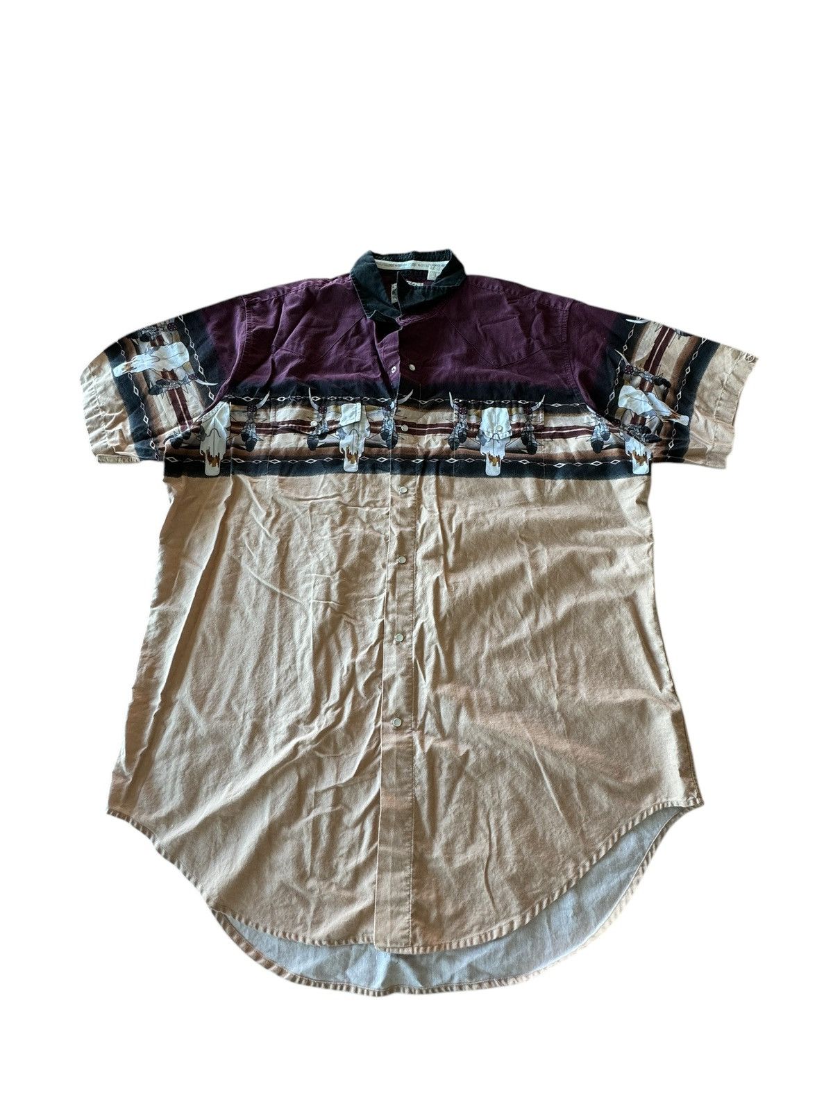Vintage Vintage Cumberland Outfitters Double Sided Pearl Snap Shirt Size US XXL / EU 58 / 5 - 1 Thumbnail