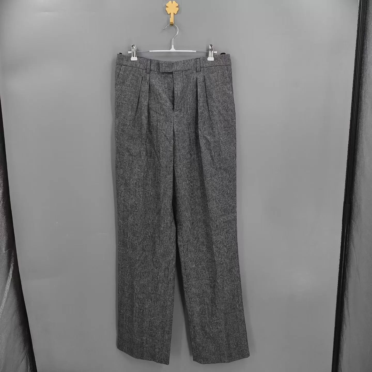 Celine Celine New Check Trousers 36 99 Size 25" / US 0 / IT 36 - 1 Thumbnail