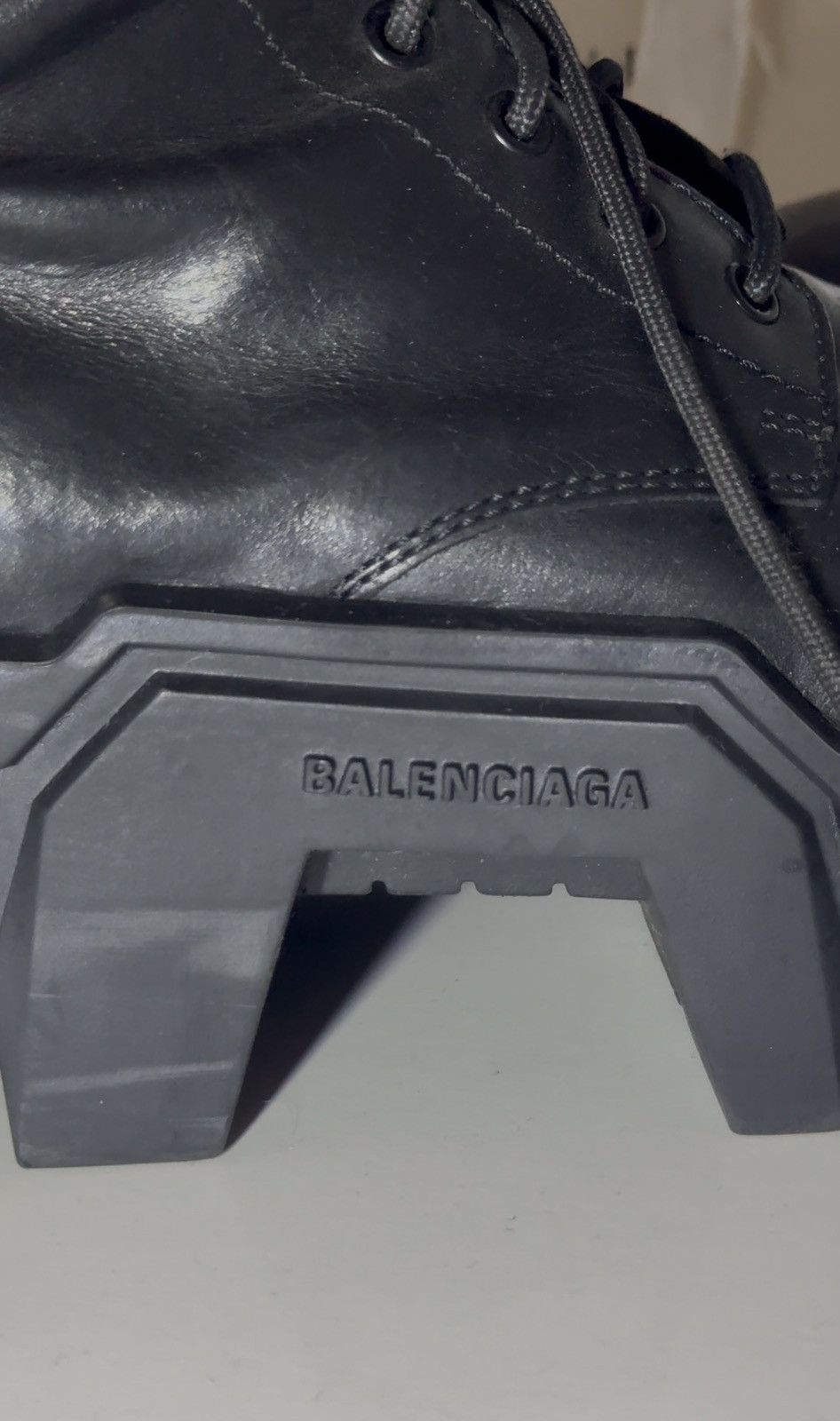 Balenciaga ✅Balenciaga Bulldozer boots lace up high black 39 (41) Size US 7.5 / EU 40-41 - 4 Thumbnail