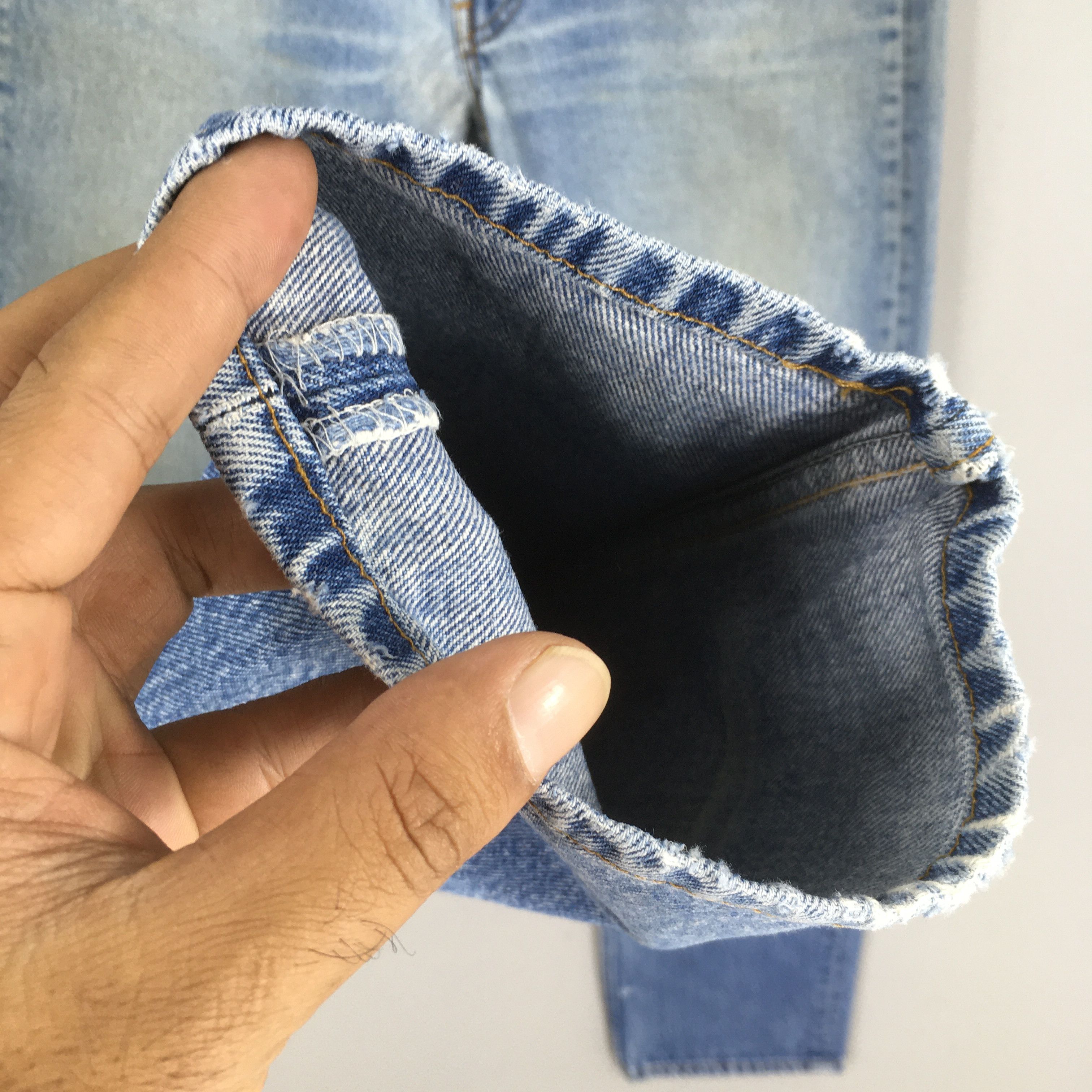 Levi's Size 32x32 Vintage 90s Levi's 501 Stonewash Jeans S1964 Size US 32 / EU 48 - 4 Thumbnail