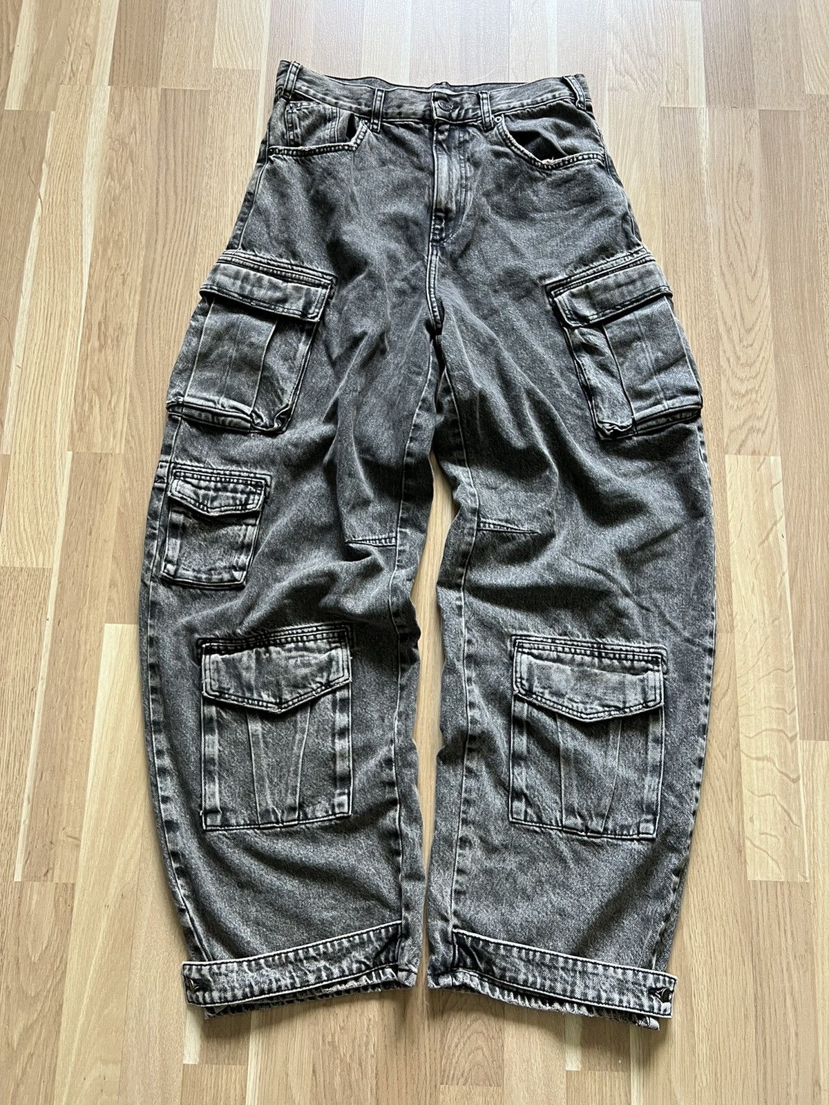 If Six Was Nine Vintage archivical cargo bondage pants if6was9 lgb 2000s Size US 31 - 2 Thumbnail