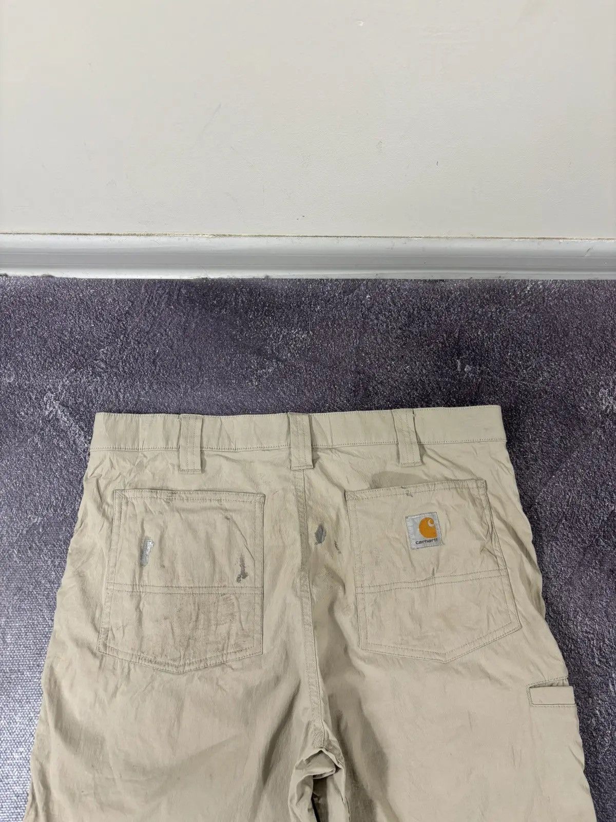 Carhartt × Vintage Vintage Carhartt Y2K Relaxed Fit USA Work Carpenter Shorts Size US 32 / EU 48 - 3 Thumbnail