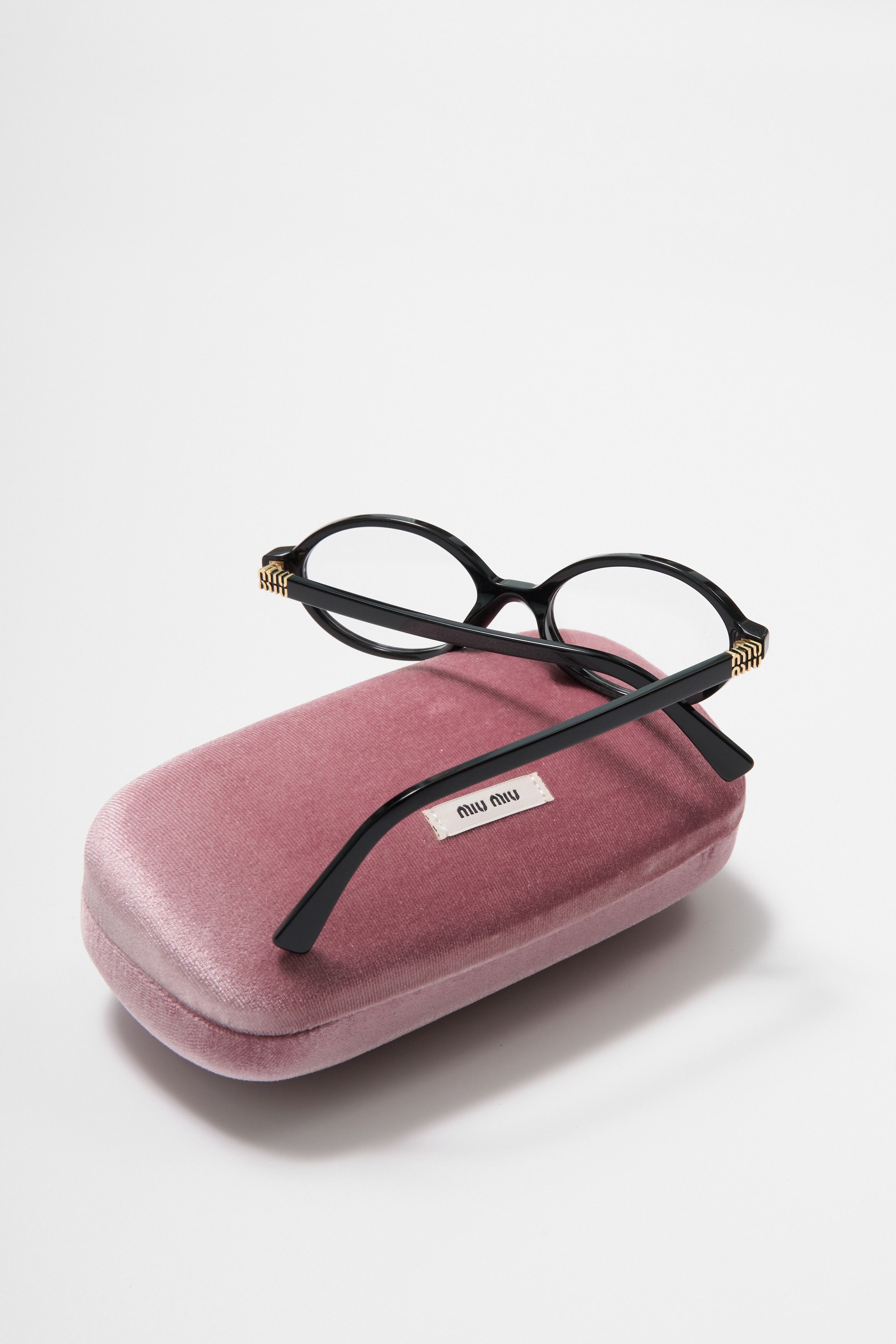 Miu Miu MIU MIU MU 01XV 1AB1O1 Eyewear Size ONE SIZE - 3 Thumbnail