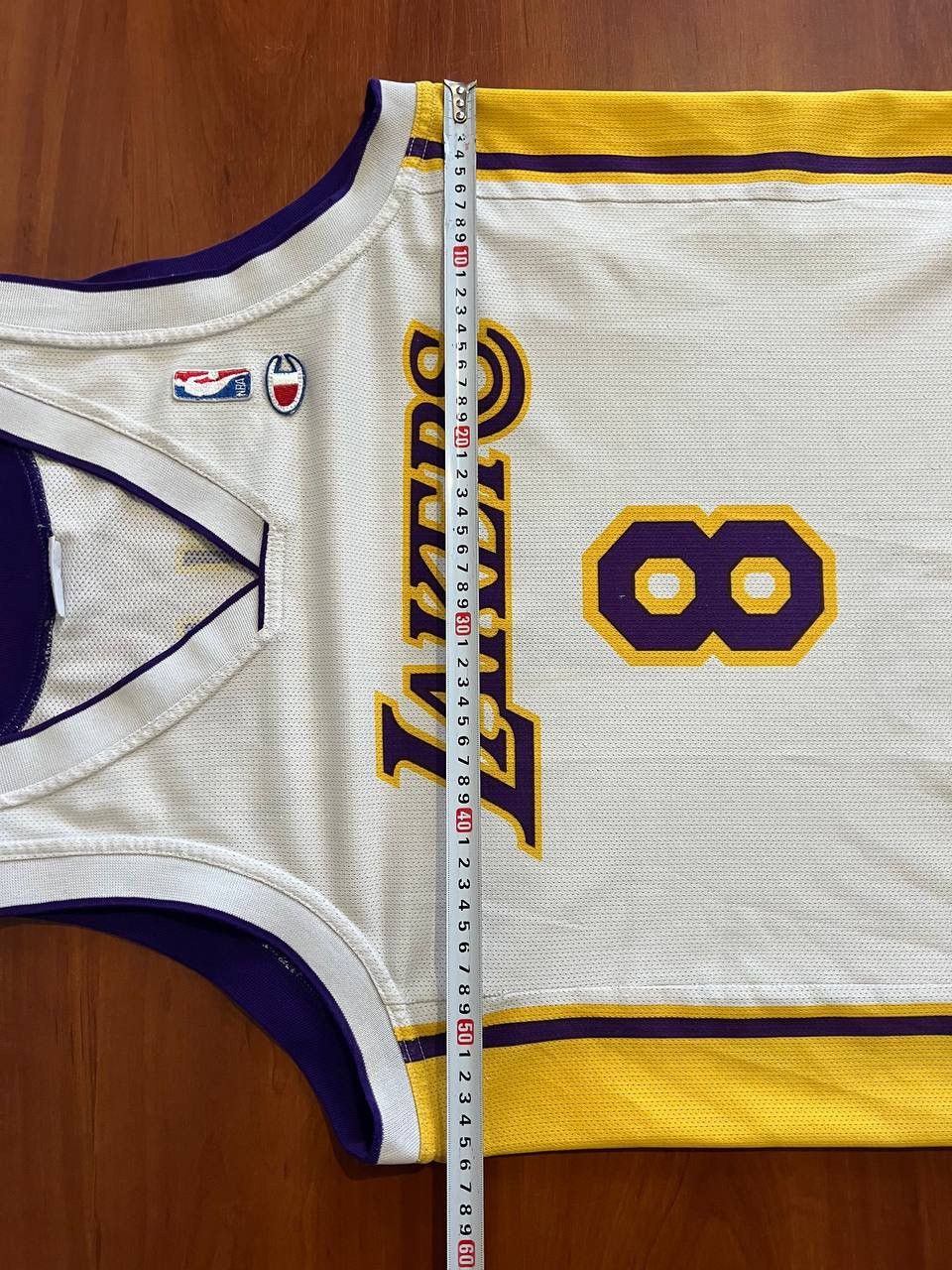 NBA VINTAGE LOS ANGELES LAKERS #8 BRYANT BASKETBALL JERSEY SZ L Size US L / EU 52-54 / 3 - 20 Thumbnail