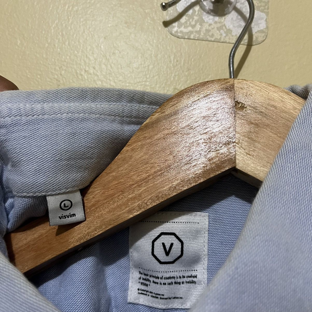 Visvim VISVIM SS09 WAKAN BD SHORT SLEEVE POLO Size US L / EU 52-54 / 3 - 4 Thumbnail
