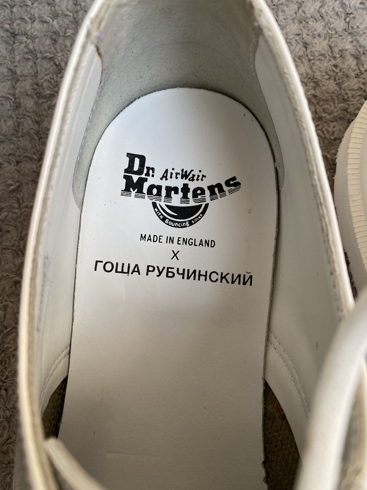 Dr. Martens × Gosha Rubchinskiy Dr. Martens x Gosha Rubchinskyi Leather Shoes Size US 10 / EU 43 - 8 Thumbnail