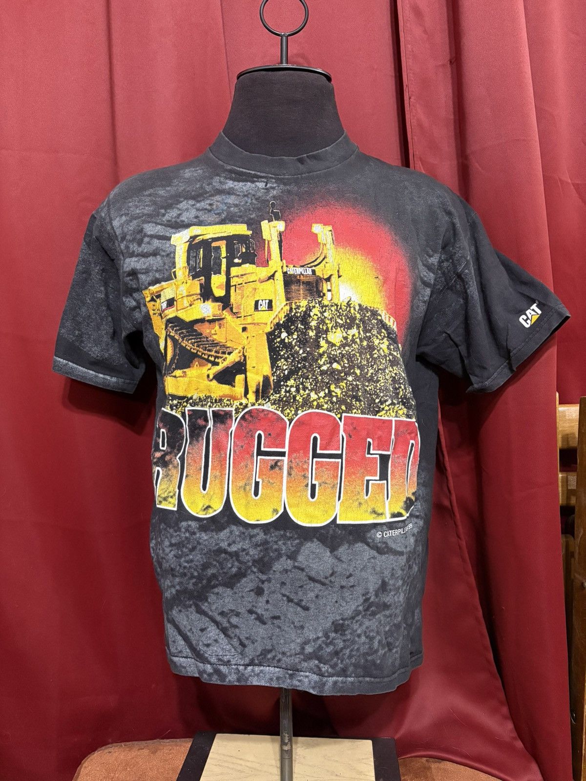 Caterpillar Vintage Caterpillar Equipment Shirt 90s All Over Print Grail Size US L / EU 52-54 / 3 - 1 Thumbnail