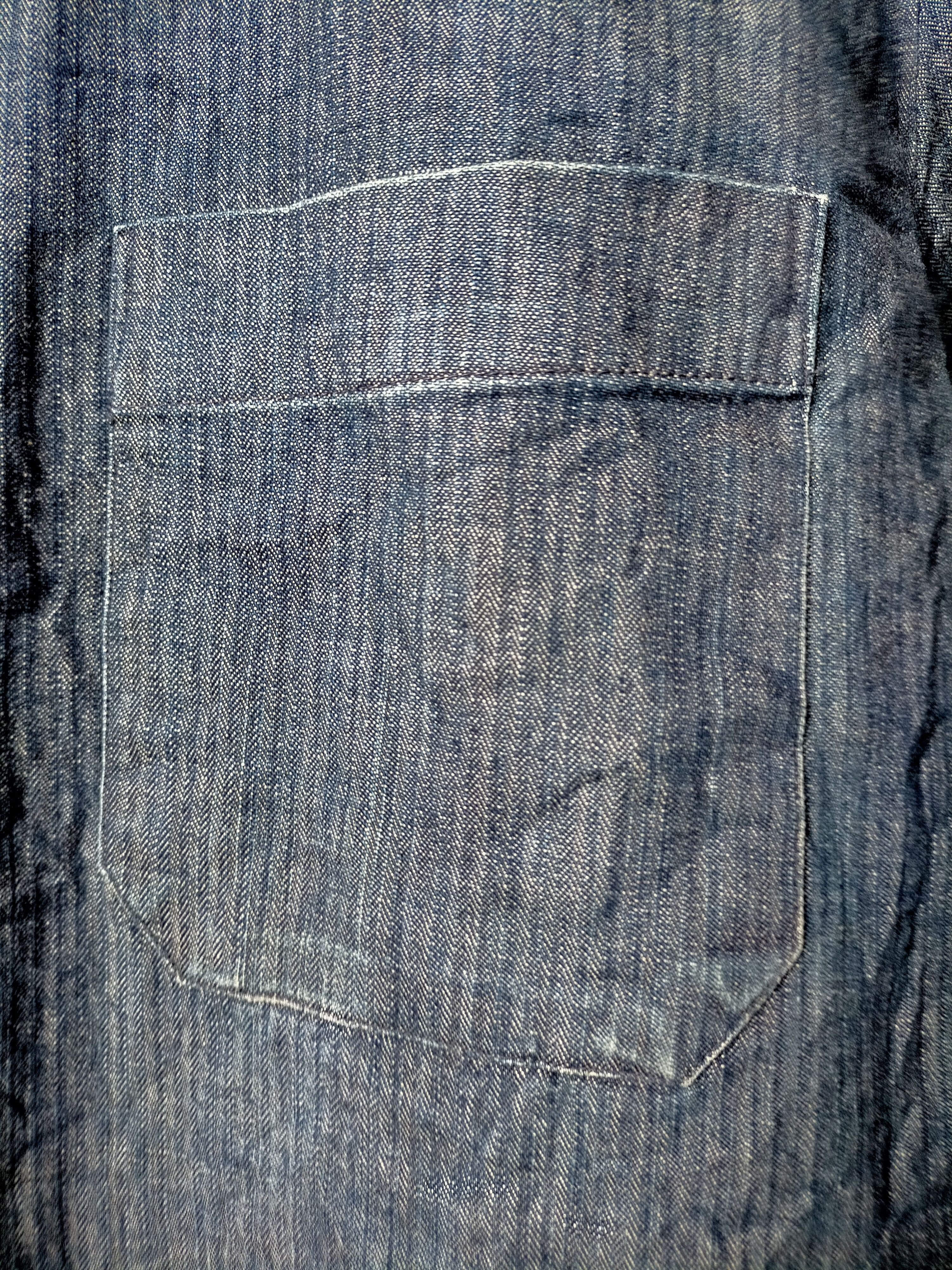 A.P.C. Made in japan A.P.C Blue Jeans Button Ups Size US L / EU 52-54 / 3 - 9 Thumbnail