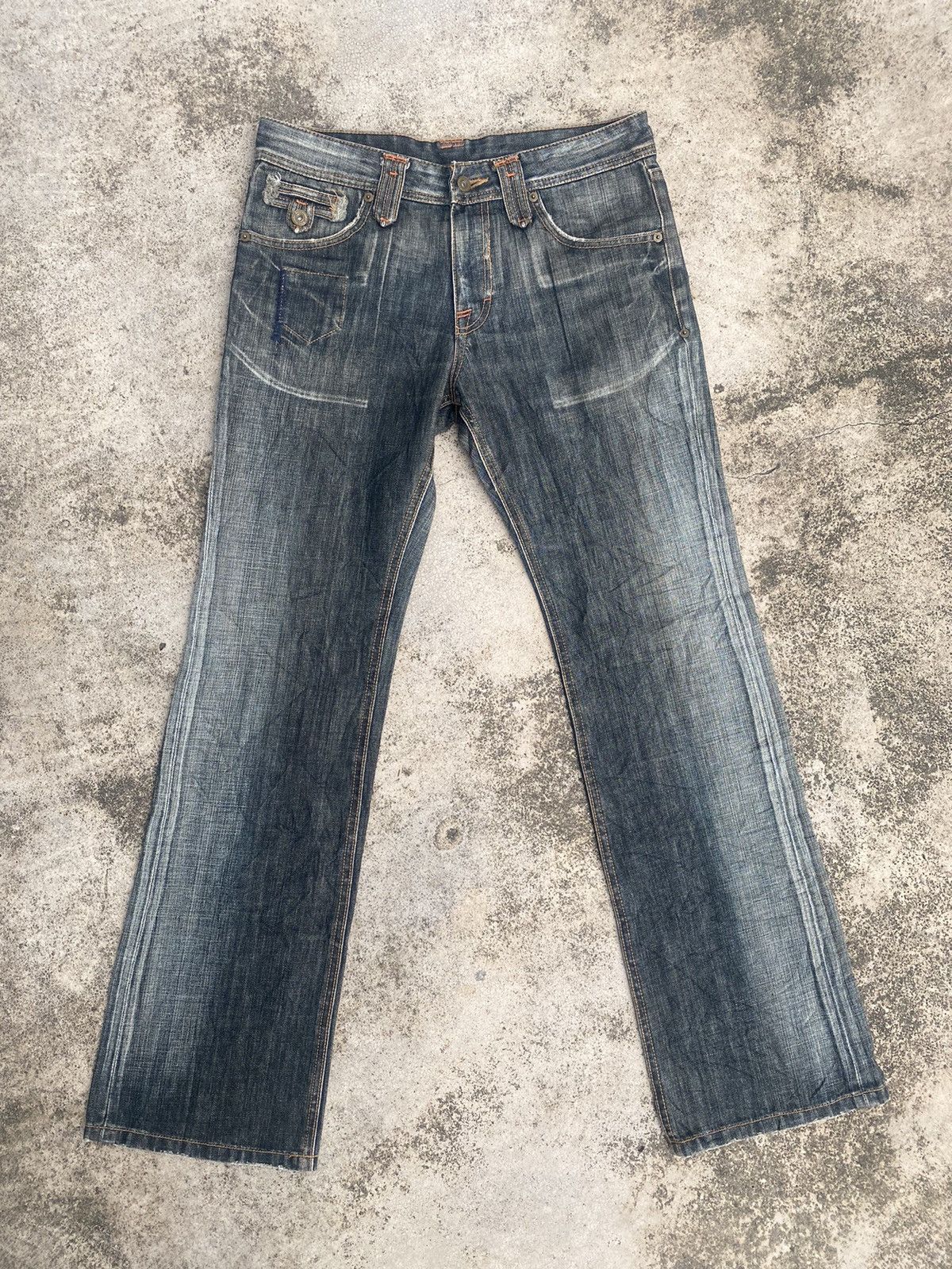 Other Flare Jeans Back Number Honeycomb Bootcut Size US 32 / EU 48 - 3 Thumbnail