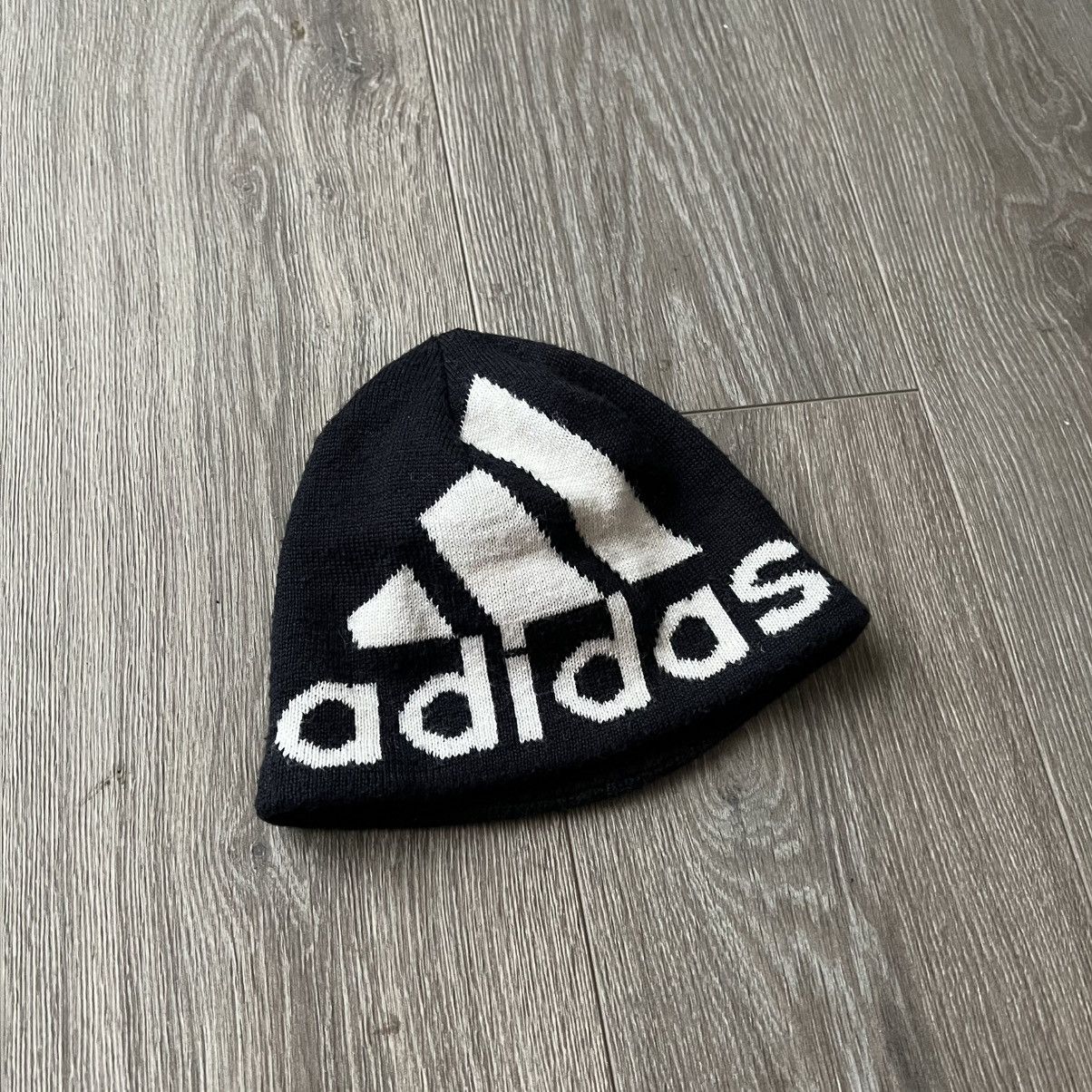 Adidas Vinrage Y2K Adidas Beanie Hat Size ONE SIZE - 3 Thumbnail