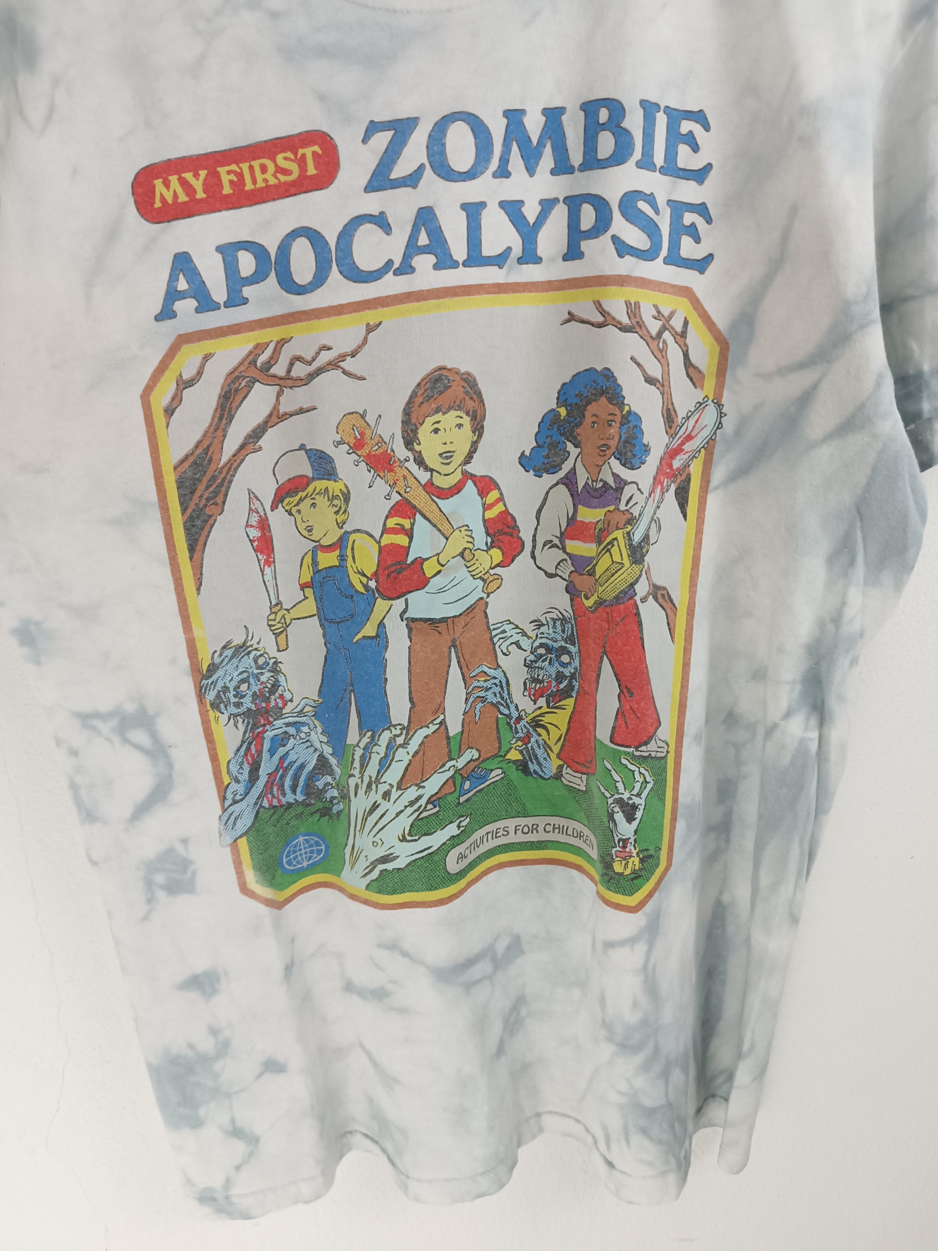 Vintage VINTAGE STEVEN RHODES ZOMBIE APOCALYPSE TIE DYE TEE Size US M / EU 48-50 / 2 - 6 Thumbnail