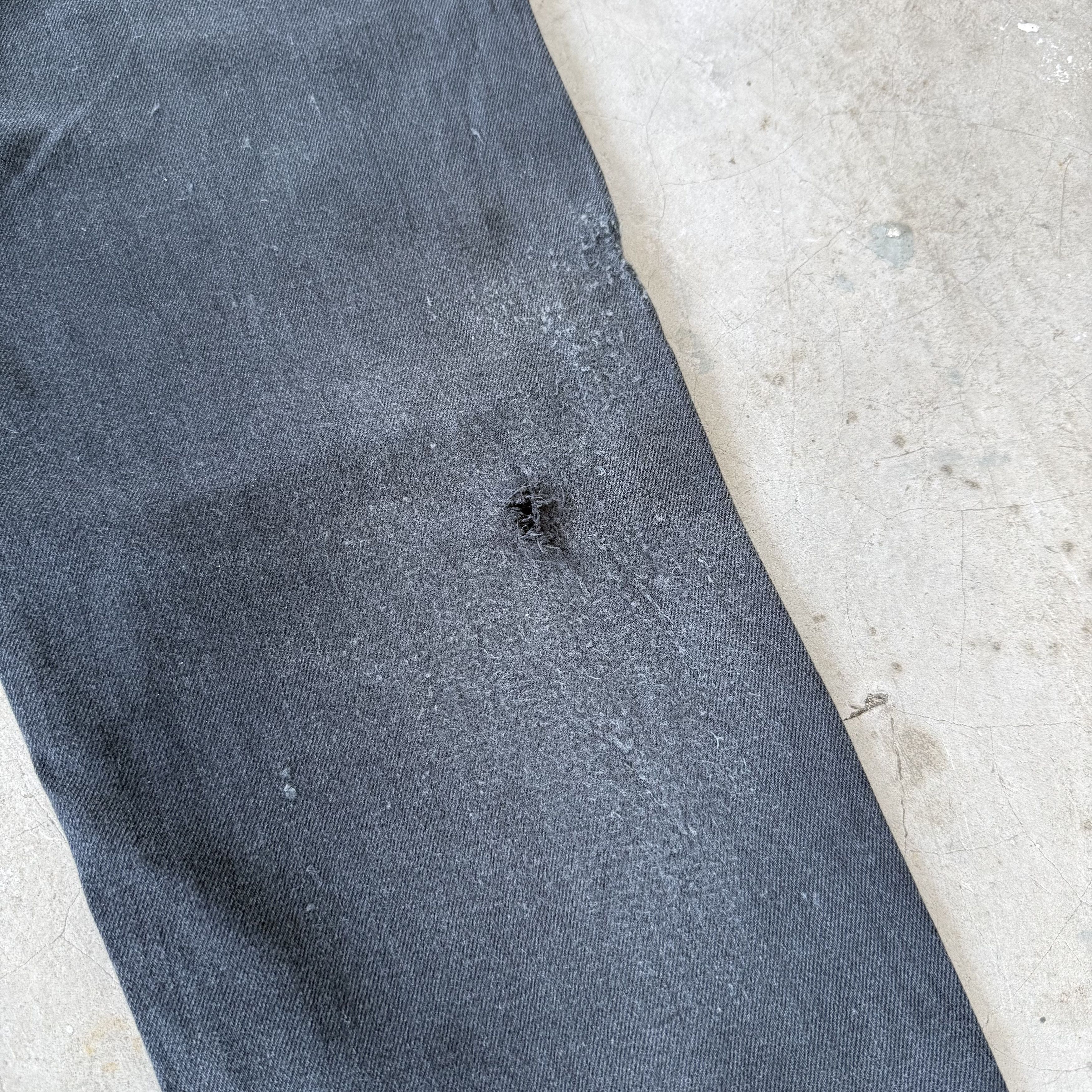 Jean W36x28 Vintage Selvedge Denim Black Jean Size US 36 / EU 52 - 12 Thumbnail