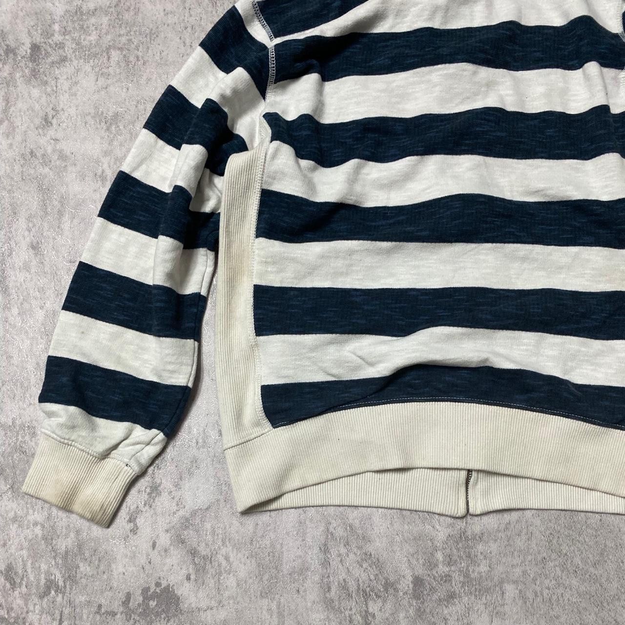 Tommy Hilfiger Navy and white Tommy Hilfiger zip-up hoodie Size US M / EU 48-50 / 2 - 7 Thumbnail