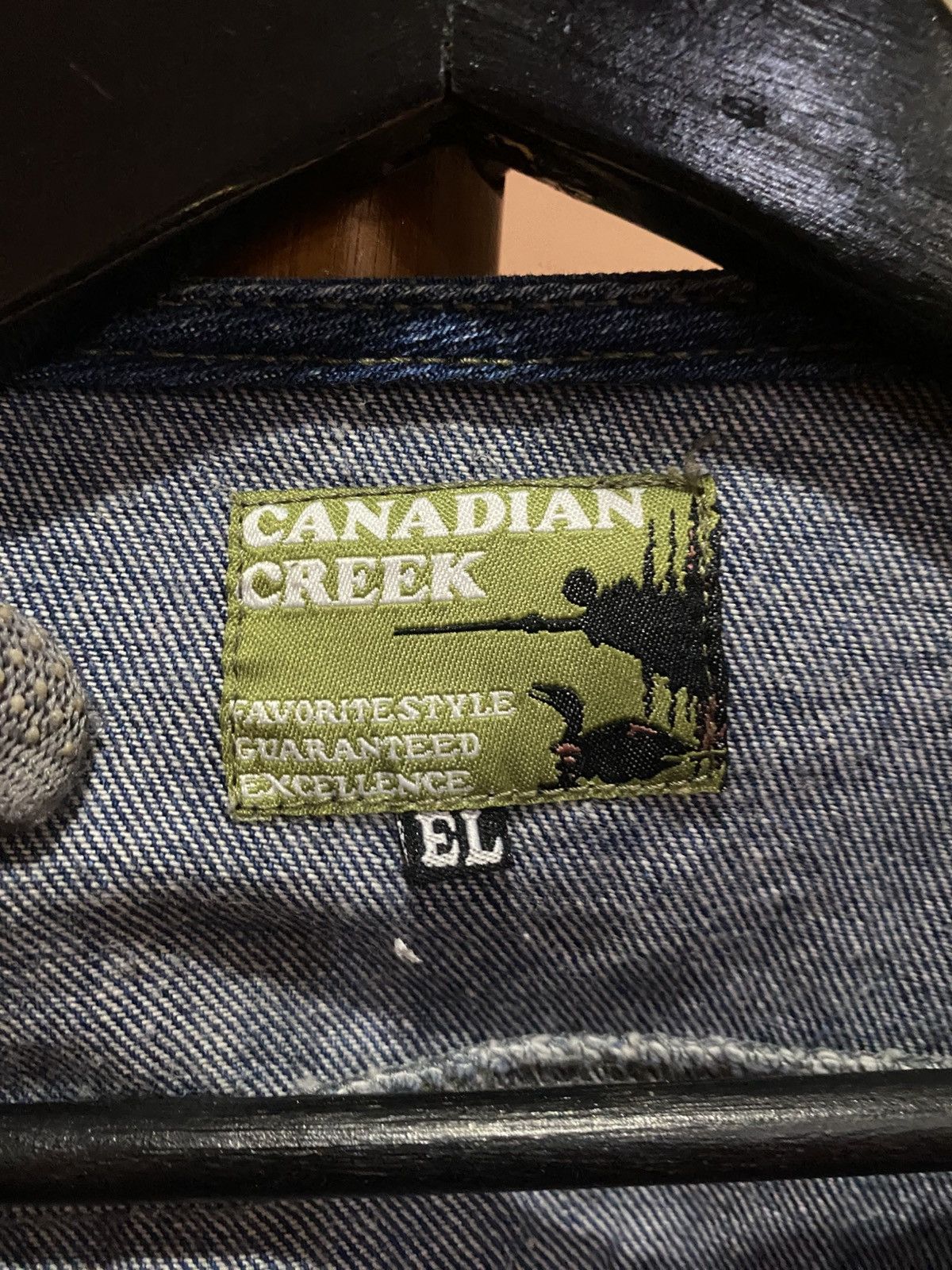 Vintage VINTAGE CANADIAN CREEK UTILITY DENIM VEST JACKET Size US XL / EU 56 / 4 - 6 Thumbnail