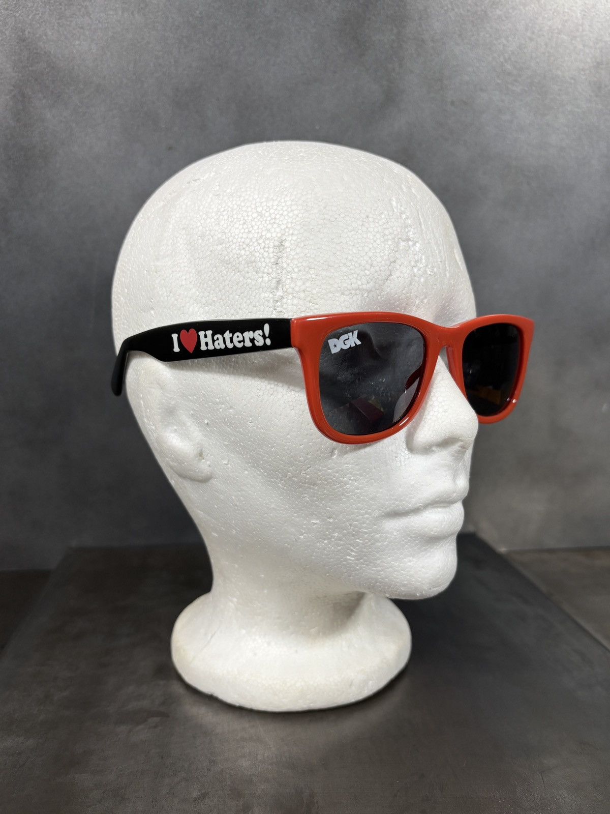 DGK 2010s DGK I Love Haters Sunglasses Dirty Ghetto Kids Swag Size ONE SIZE - 2 Thumbnail