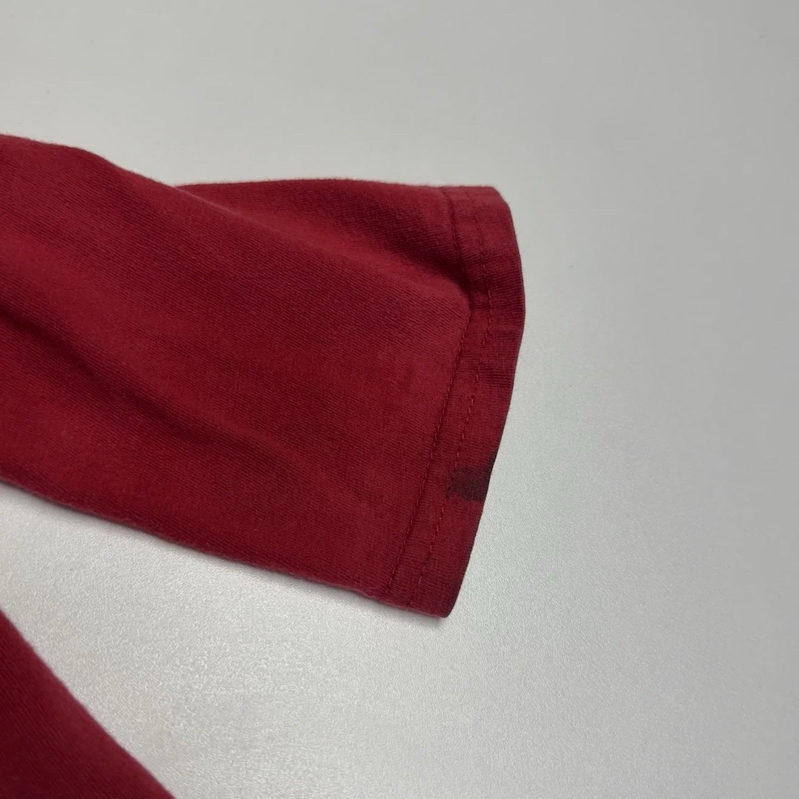 Polo Ralph Lauren Vintage Polo Jeans Co T Shirt Mens Large 23x29.5 Red Long Sl Size US L / EU 52-54 / 3 - 13 Thumbnail