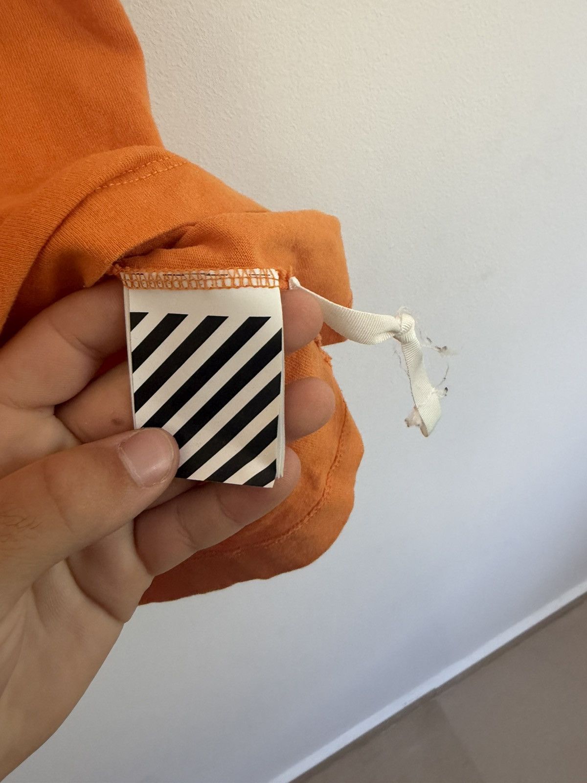 Off-White Off White Orange Tape Arrow TEE Size US S / EU 44-46 / 1 - 6 Thumbnail