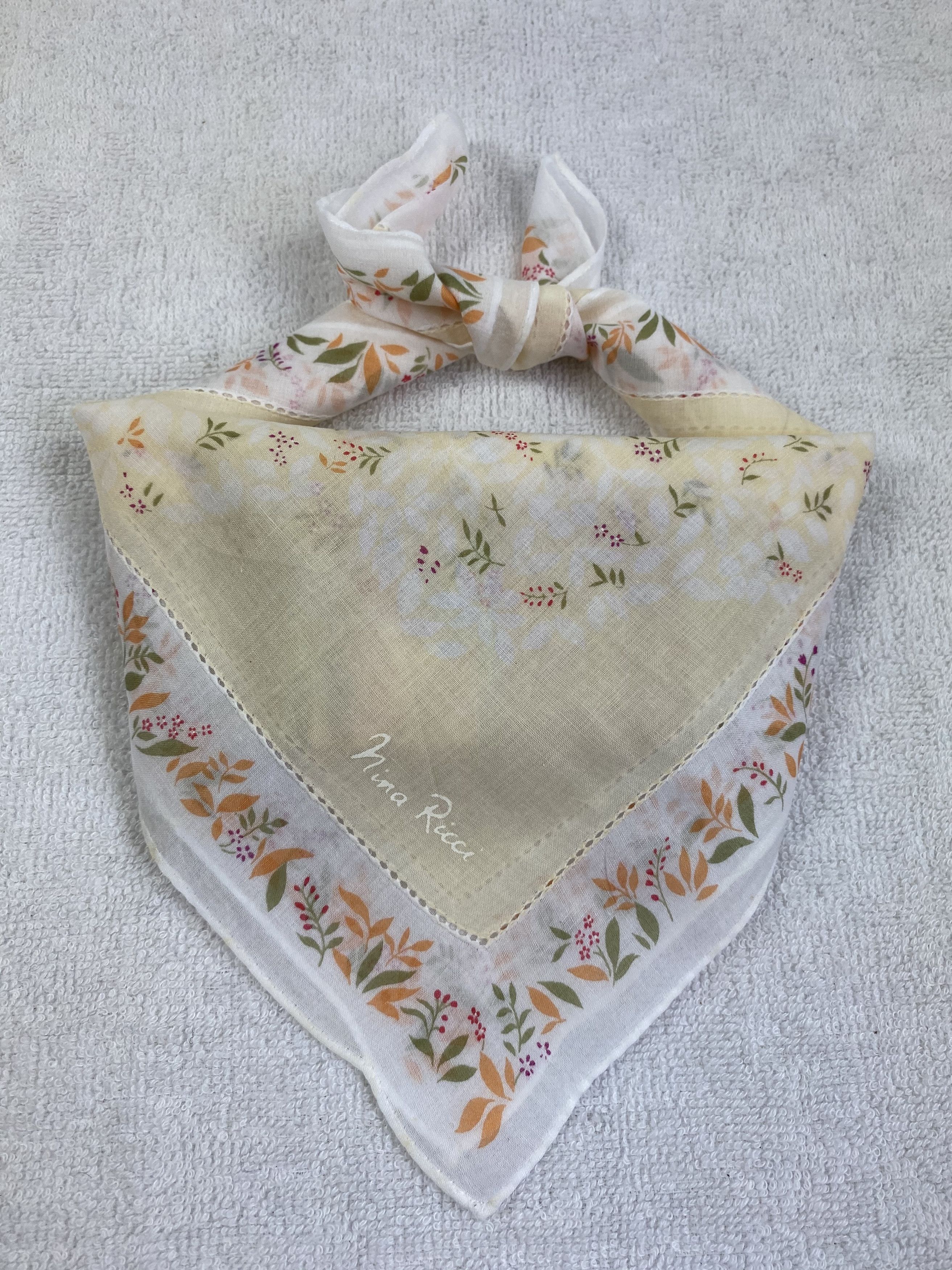 Nina Ricci × Vintage Nina Ricci Handkerchief / Bandana / Neckerchief Size ONE SIZE - 1 Thumbnail