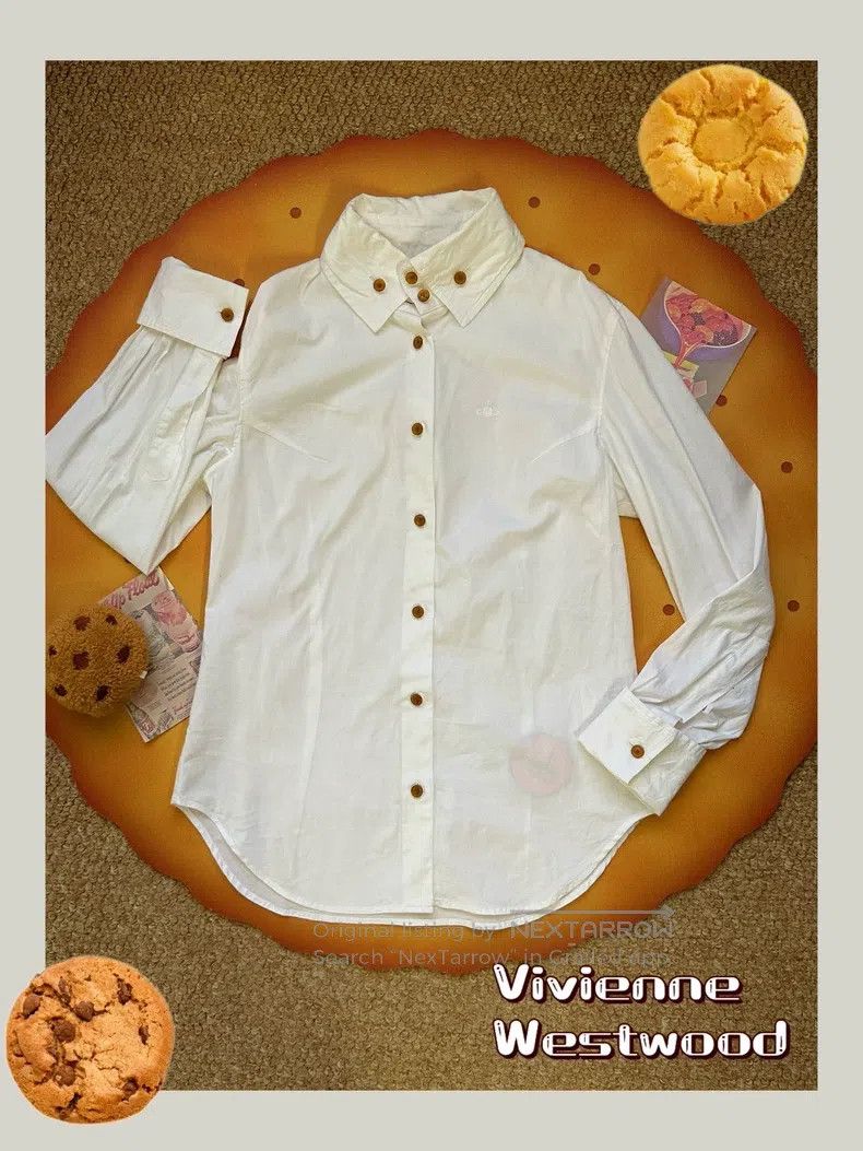 Vivienne Westwood Vivienne Westwood White Shirt Size L / US 10 / IT 46 - 1 Thumbnail