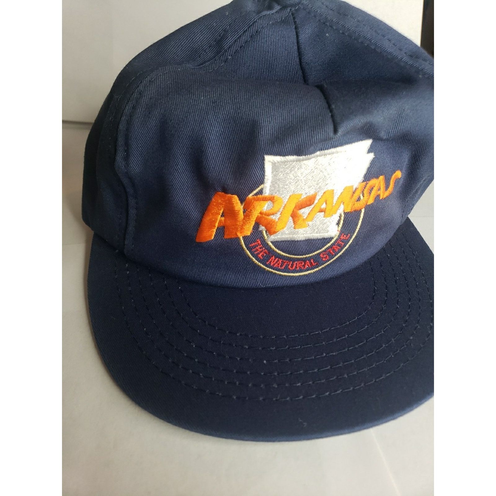 Other 80s 90s Arkansas The Natural State Hat USA Union Made Size ONE SIZE - 2 Thumbnail