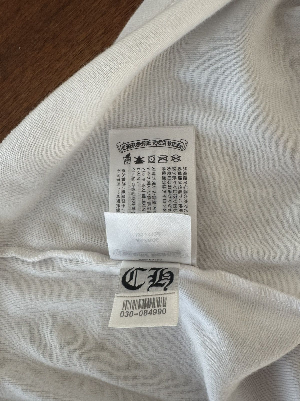 Chrome Hearts Chrome Hearts White Blue Long Sleeve Size US XL / EU 56 / 4 - 11 Thumbnail