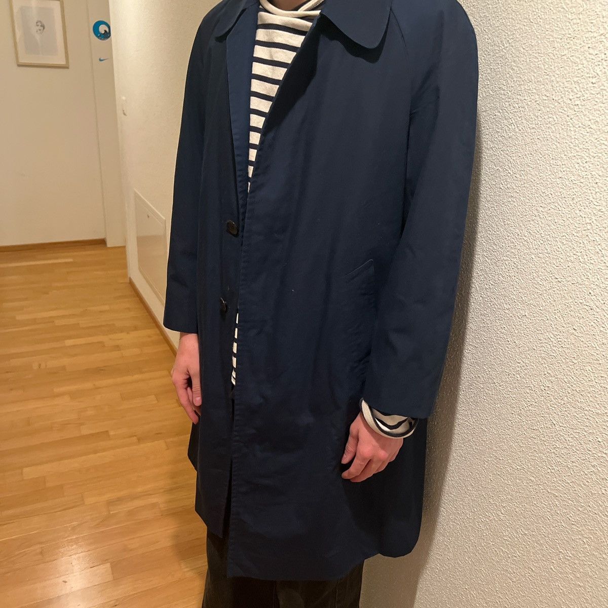 Designer × Lanvin Hype Lanvin Paris Long Trench Coat Jacket Quilted Inner Size US M / EU 48-50 / 2 - 9 Thumbnail