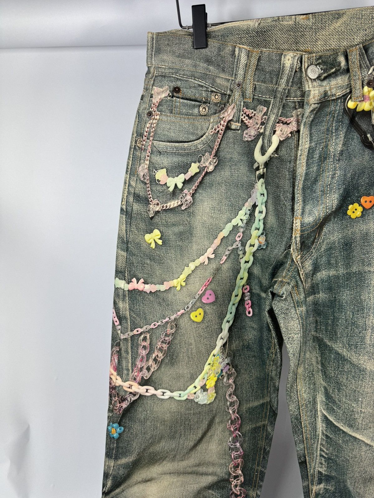 Acne Studios Loose fit jeans 1981F Mid Blue Size US 30 / EU 46 - 4 Thumbnail
