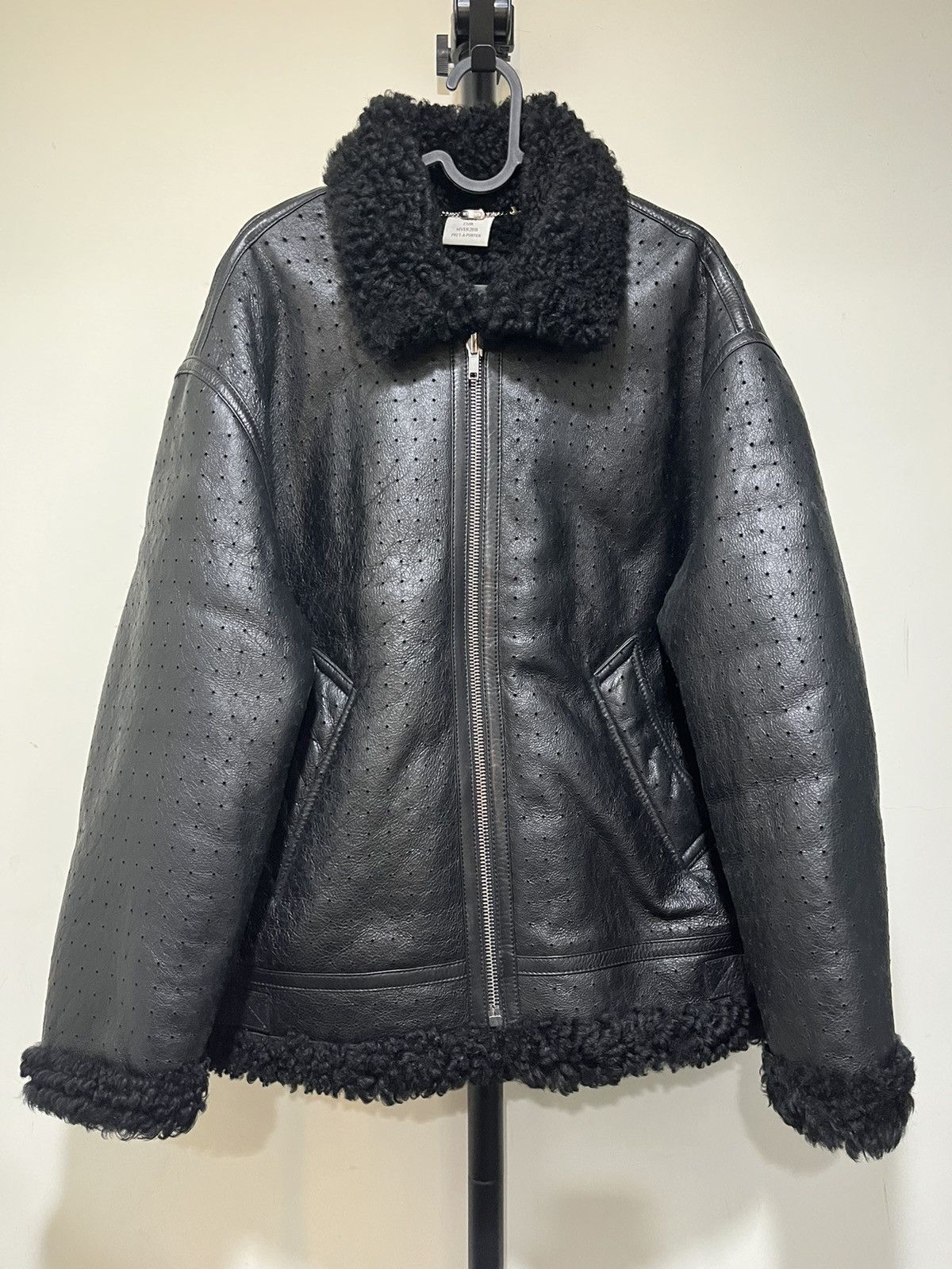 Vetements VETEMENTS Leather Shearling Jacket Size US XS / EU 42 / 0 - 1 Thumbnail