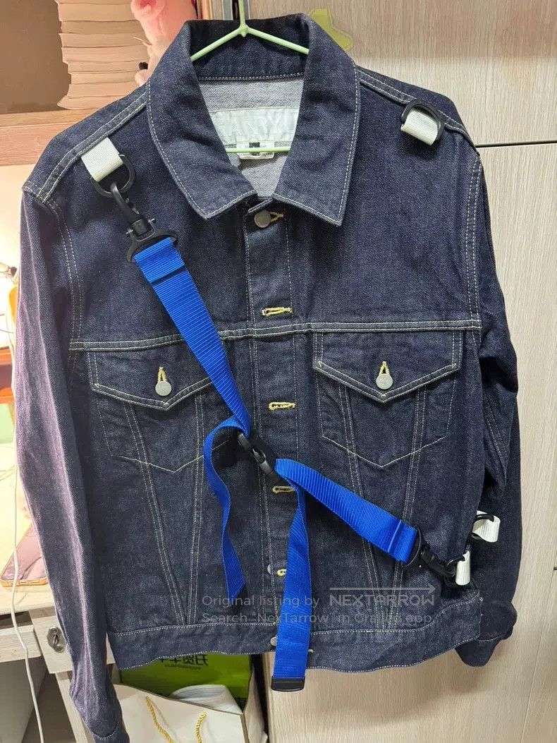 Comme des Garcons Comme des Garçons GANRYU Blue Jacket. Size US L / EU 52-54 / 3 - 1 Thumbnail