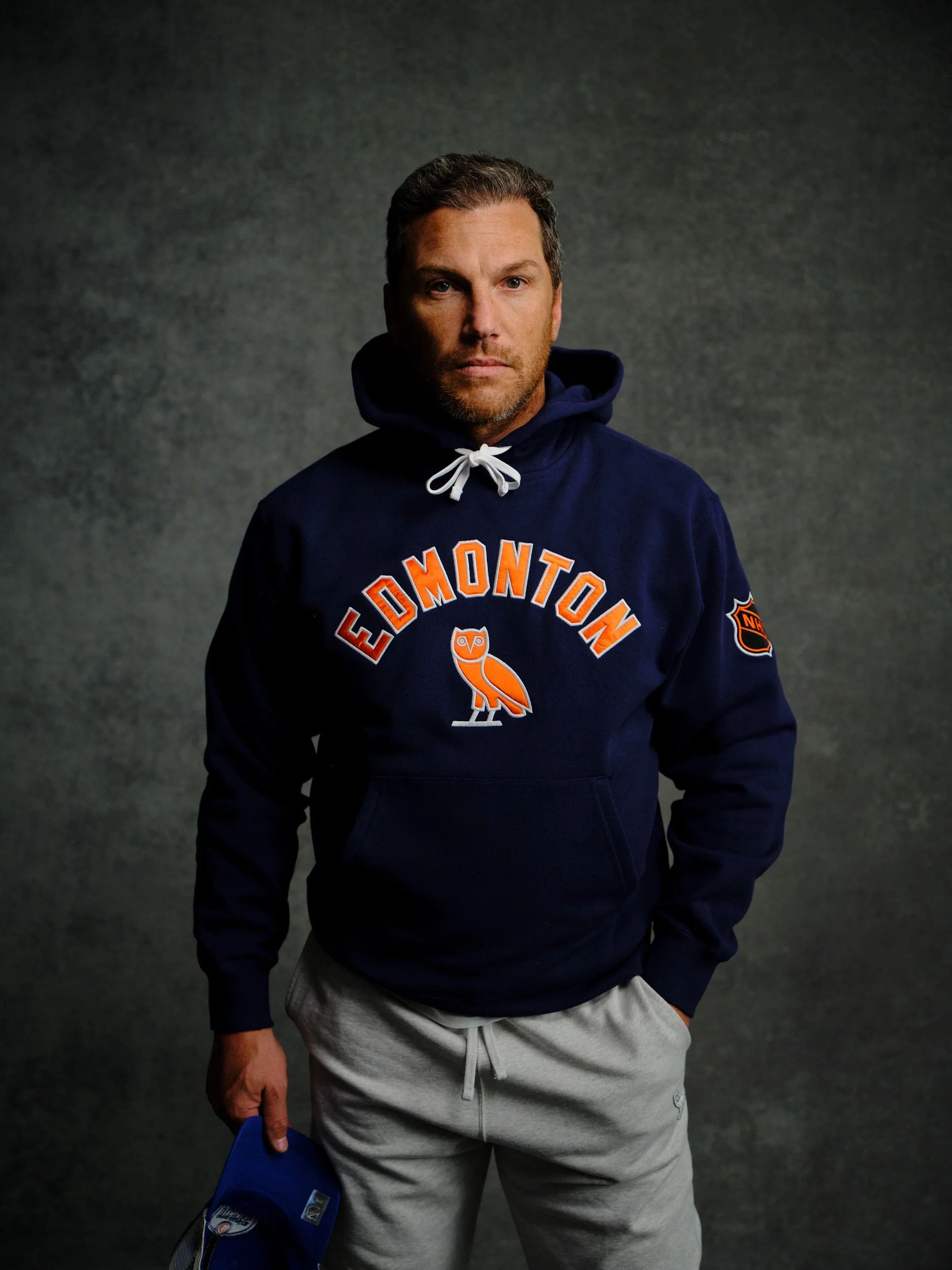 Drake OVO x NHL EDMONTON OILERS TEAM TRAINING HOODIE Size US M / EU 48-50 / 2 - 2 Thumbnail