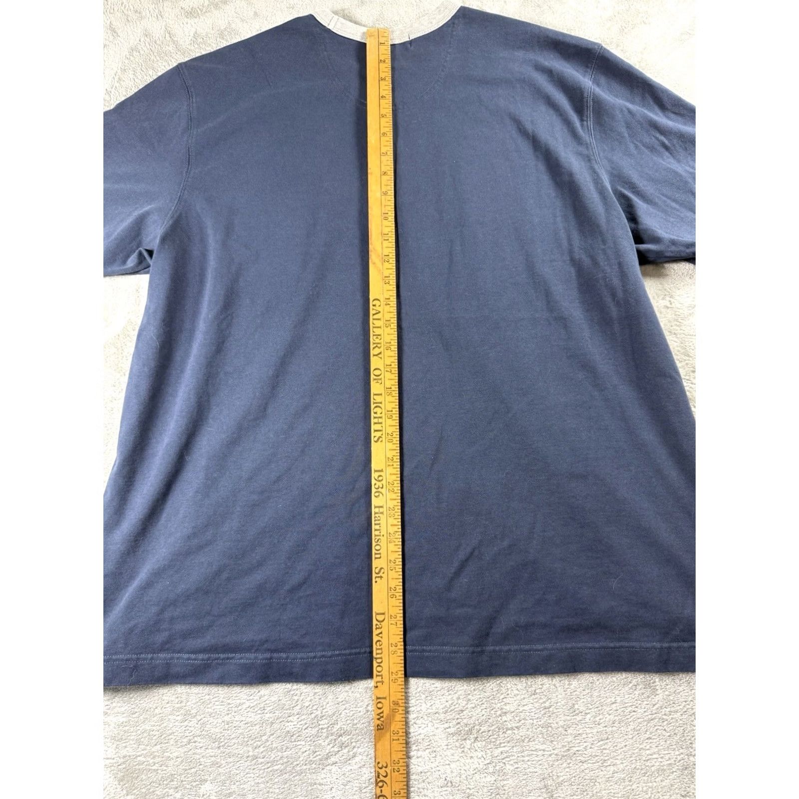 Eddie Bauer Eddie Bauer Mens T Shirt XL Navy/ Gray Outdoor Outfitters Cotton Tee Size US XL / EU 56 / 4 - 4 Thumbnail