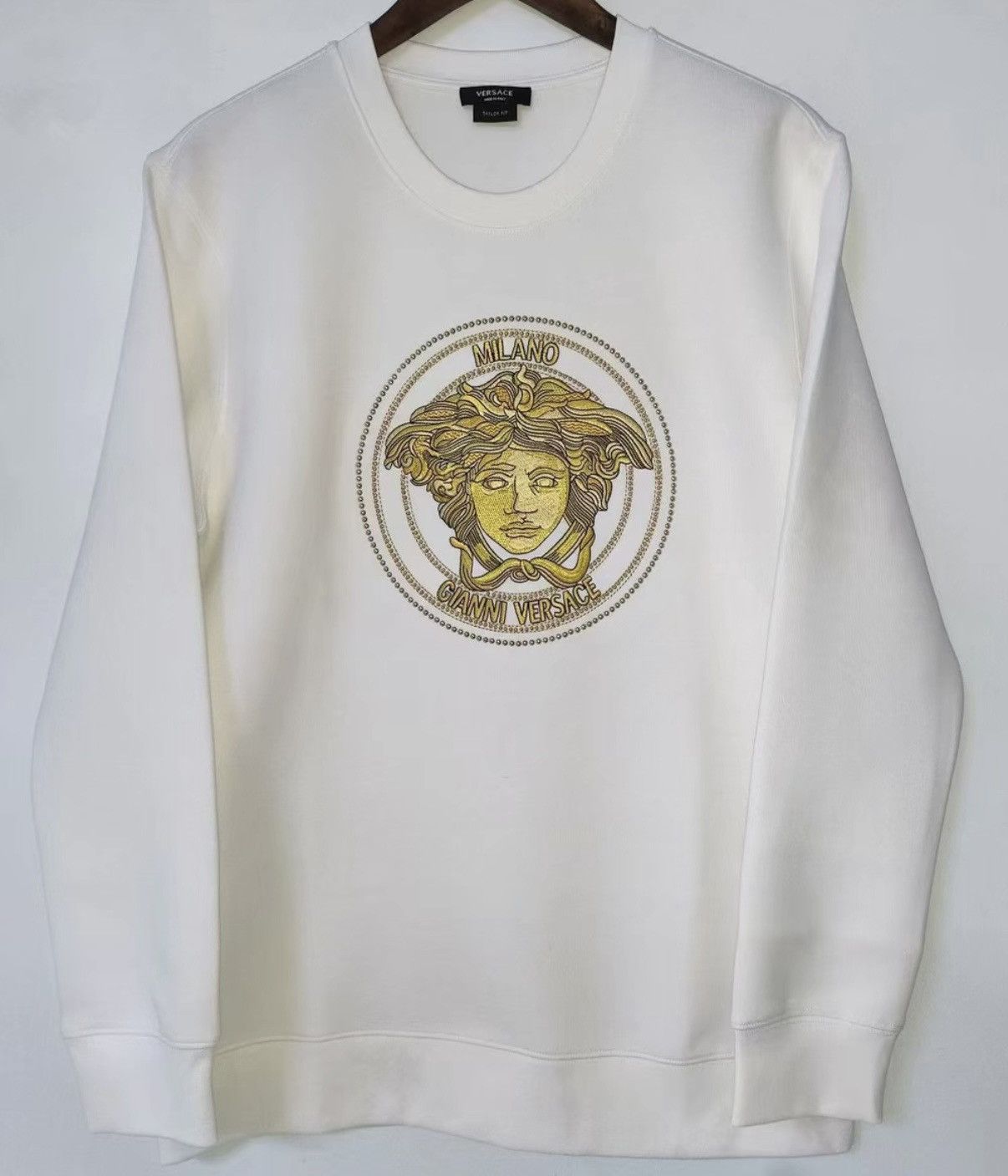Versace Authentic Versace Medusa embroidery sweatshirt Size US XXL / EU 58 / 5 - 1 Thumbnail