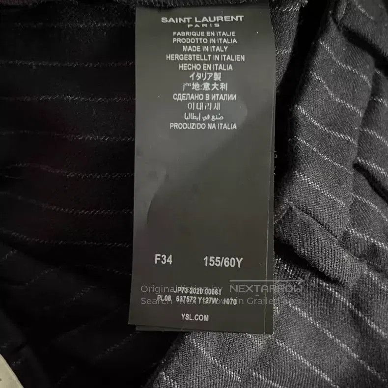 Saint Laurent Paris Saint Laurent Paris Eight-Quarter Pants i Size 33" - 4 Thumbnail
