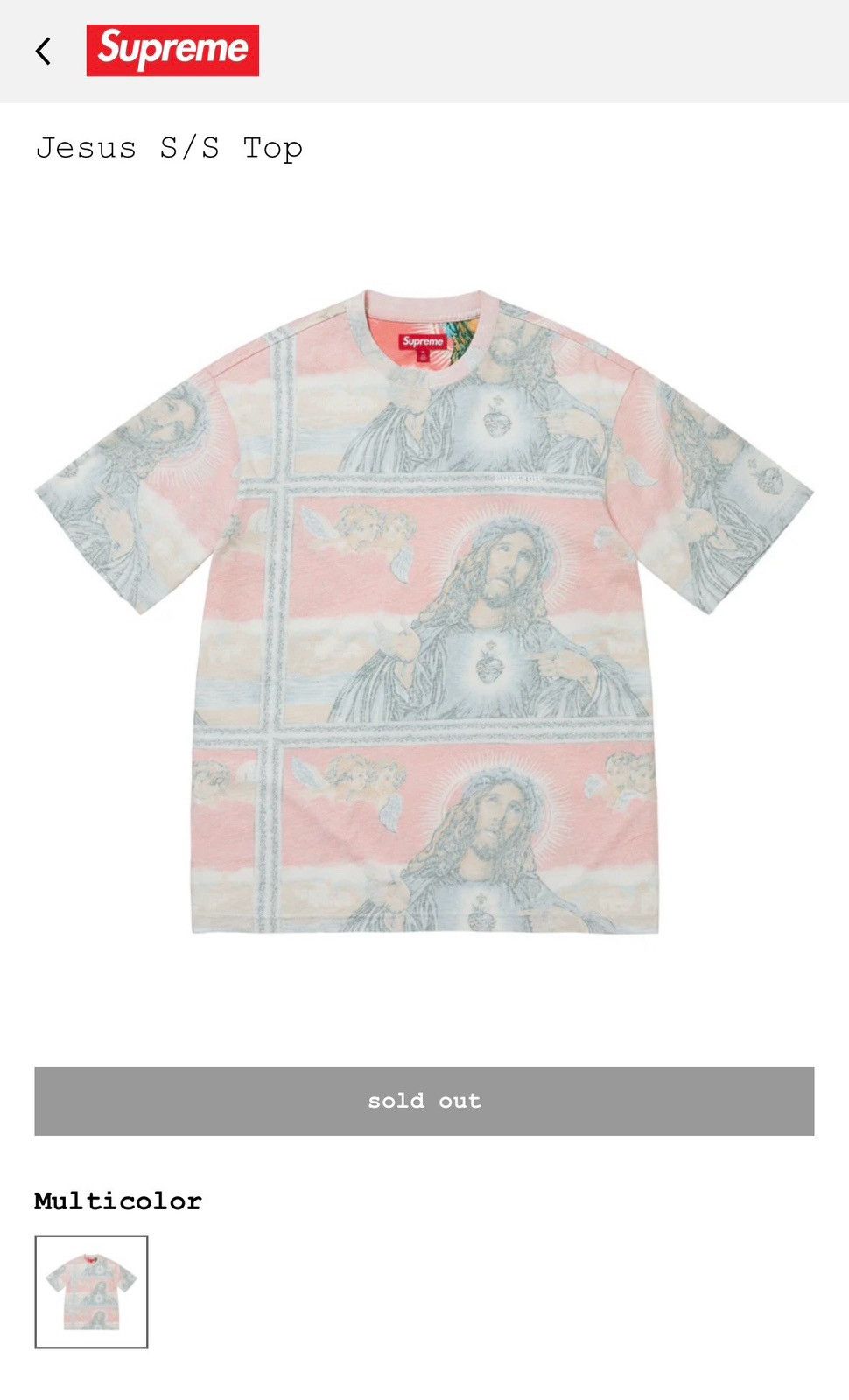 Supreme Jesus | Grailed