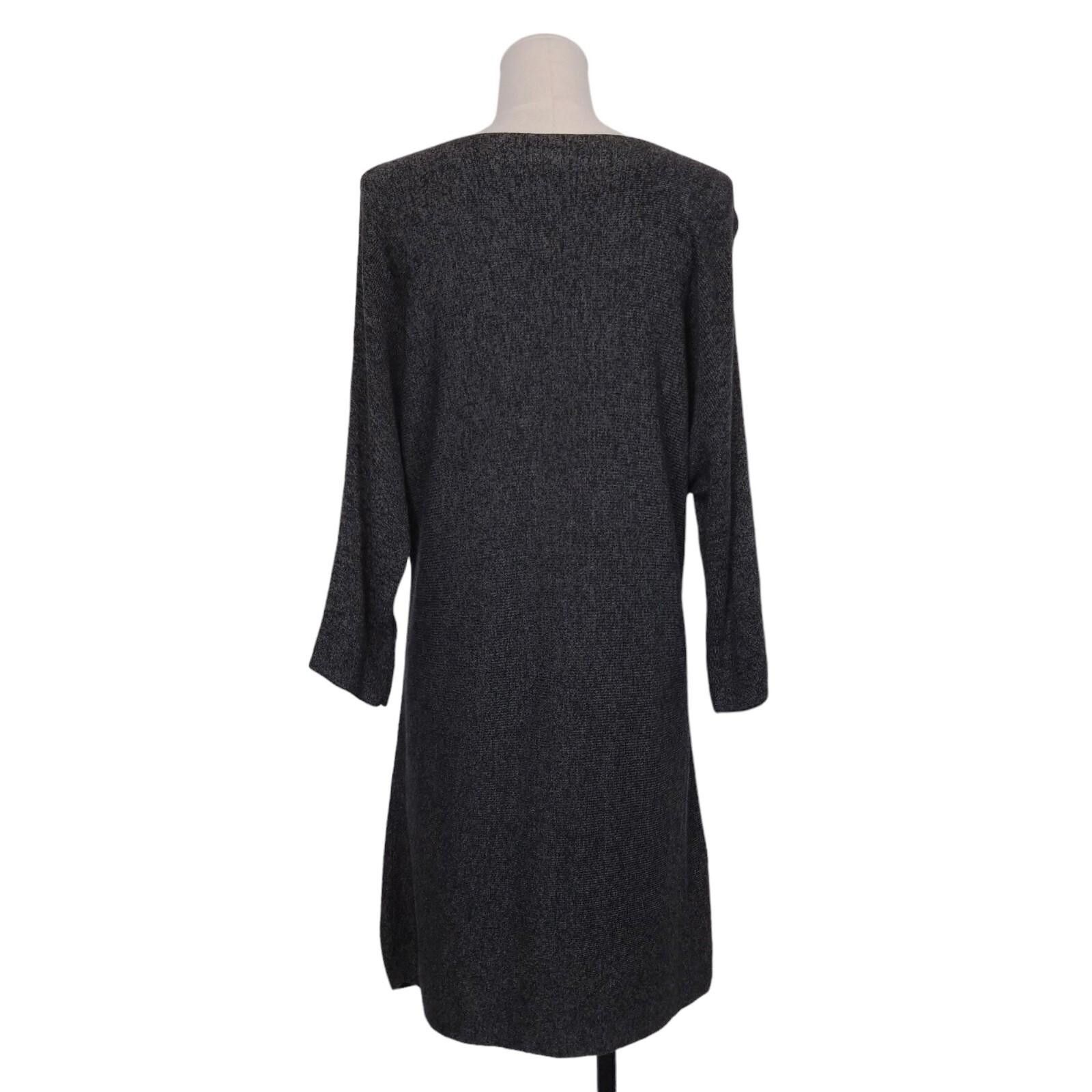 Eileen Fisher Eileen Fisher Merino Wool Blend Tunic Gray Sz Small Size S / US 4 / IT 40 - 4 Thumbnail