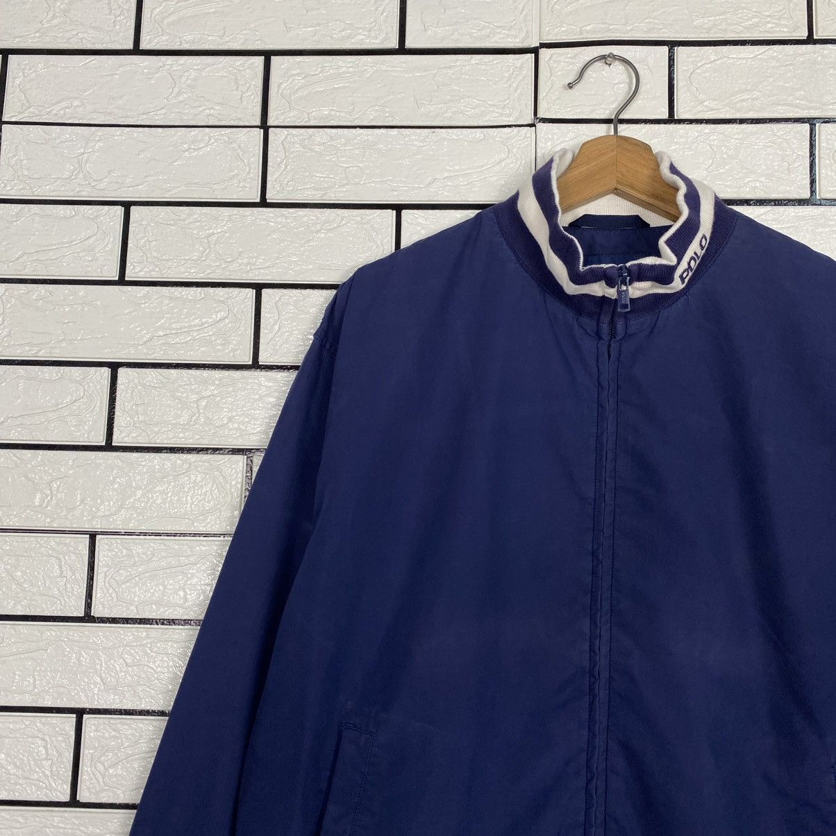 Ralph Lauren 🔥VINTAGE BOMBER JACKET POLO GOLF RALPH LAUREN SUN FADED Size US L / EU 52-54 / 3 - 7 Thumbnail