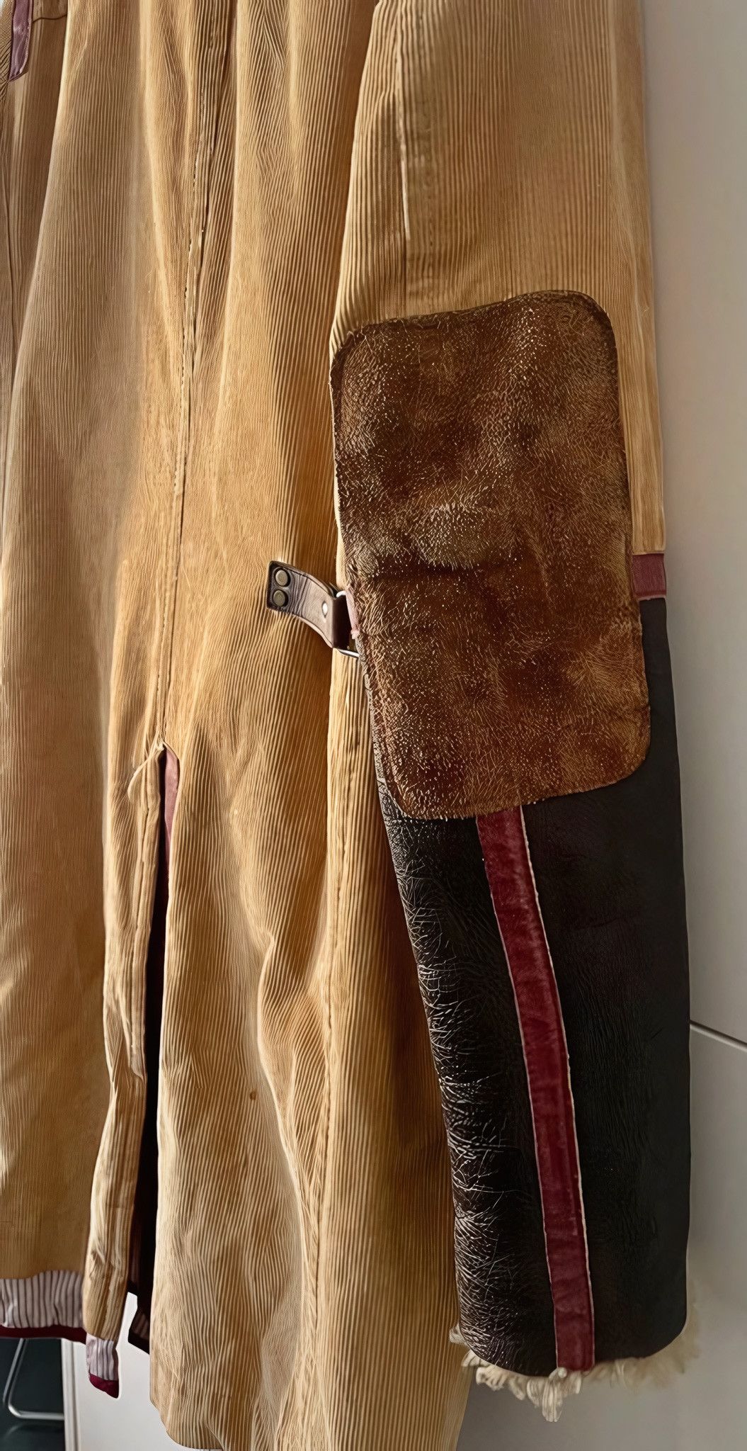 Dsquared2 LEATHER SLEEVES HEAVY COAT Size US M / EU 48-50 / 2 - 4 Thumbnail