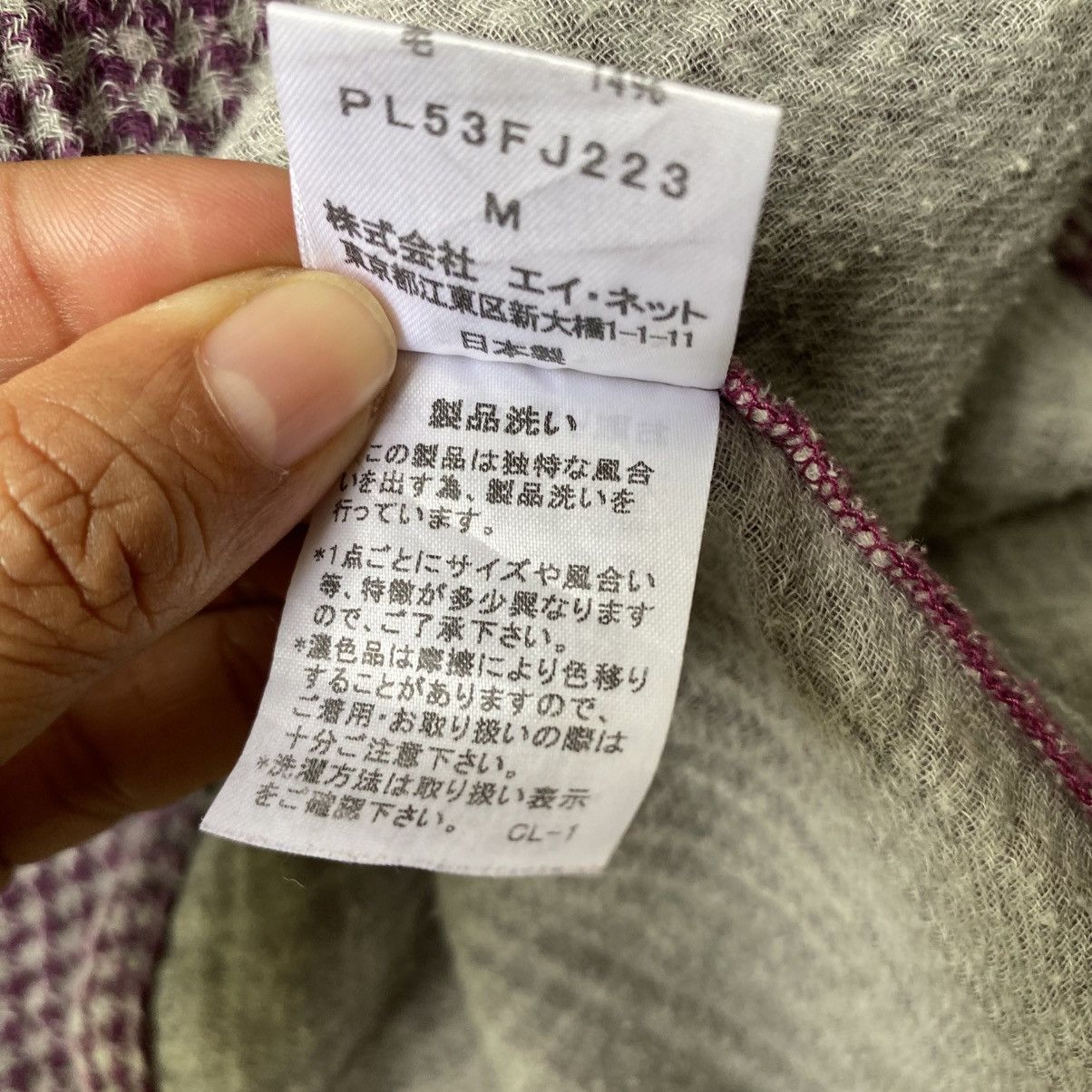 Issey Miyake Plantation Textured Check Shirt Size M / US 6-8 / IT 42-44 - 11 Thumbnail