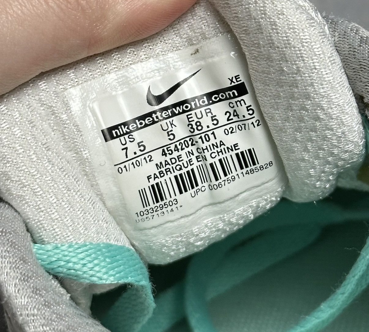 Nike Vintage Nike Air Citius +4 Running Shoes 2012 y2k 00s Hype Size US 7.5 / IT 37.5 - 12 Thumbnail