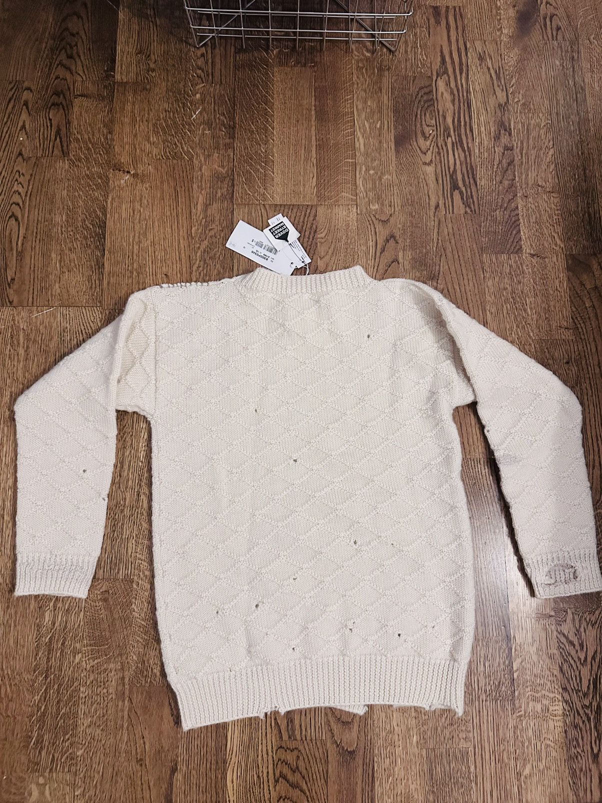 Maison Margiela Maison Margiela Knitted Wool Sweater Size S / US 4 / IT 40 - 4 Thumbnail