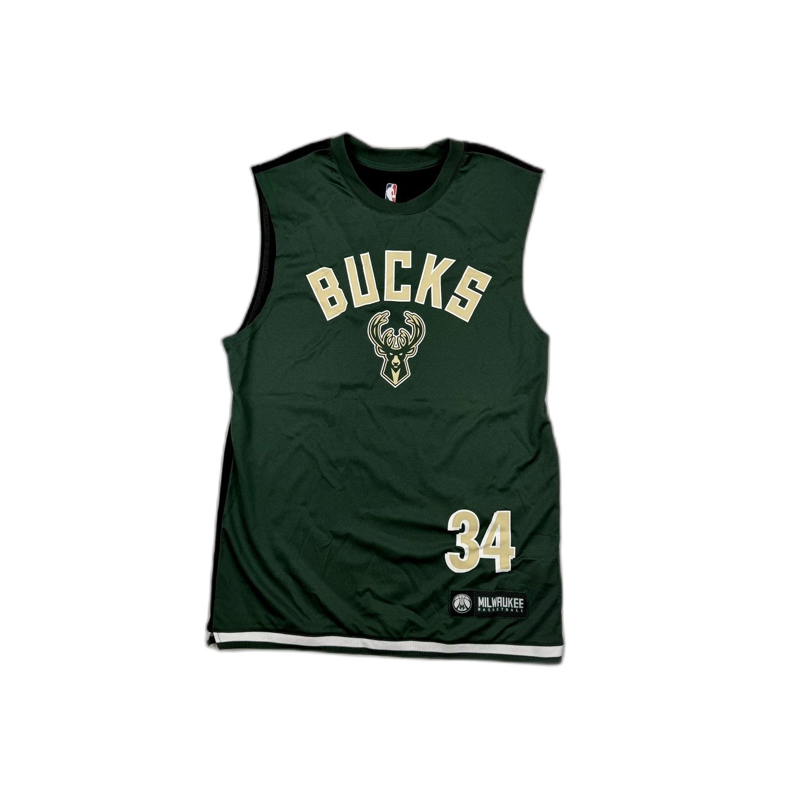 NBA UNK Giannis Antetokounmpo Milwaukee Bucks NBA Jersey Black G Size US S / EU 44-46 / 1 - 5 Thumbnail