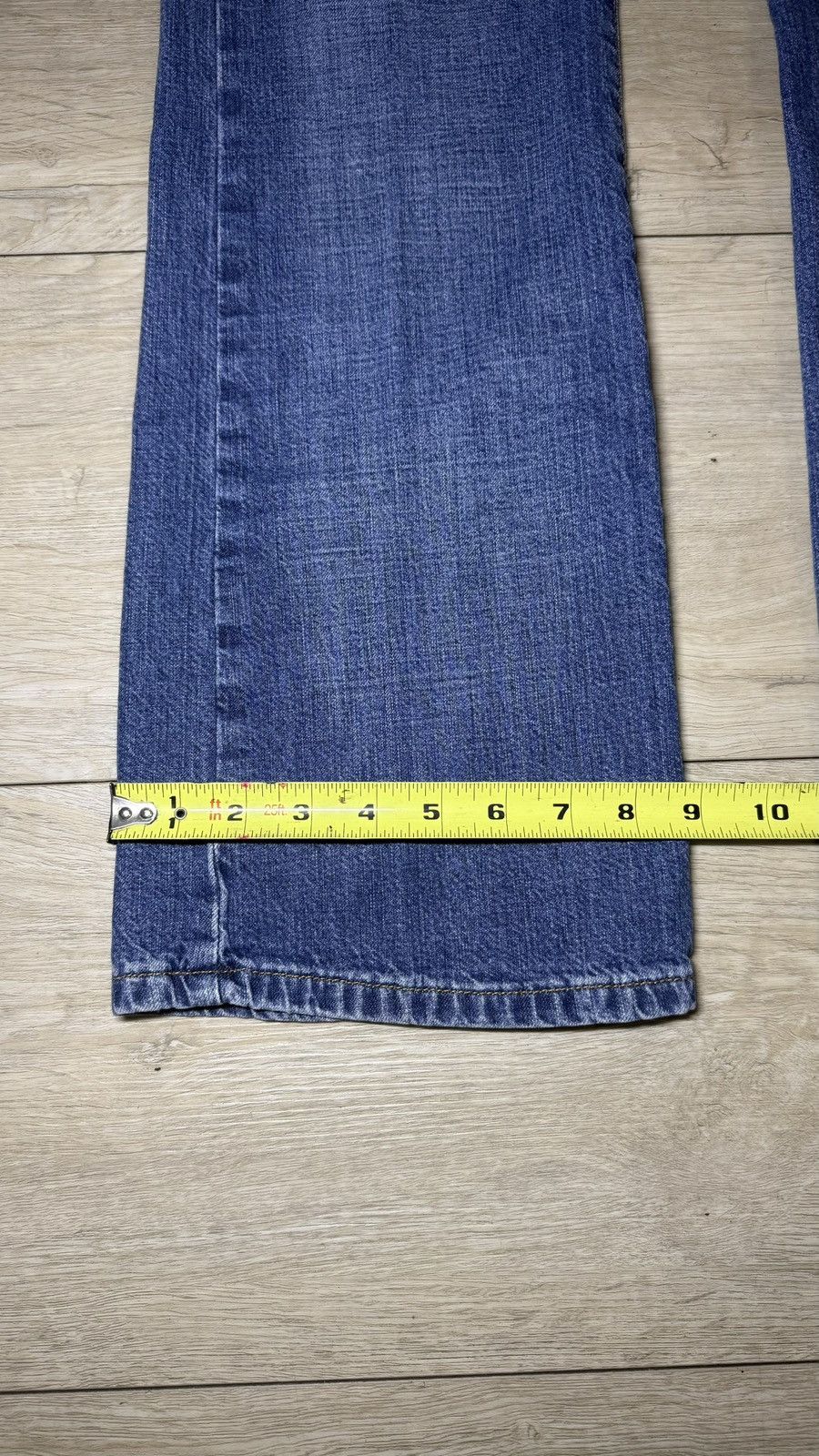 Polo Ralph Lauren Y2K 2000s Polo Ralph Lauren Rhinestoned Bootcut Flared Denim Size 34" / US 12 / IT 48 - 5 Thumbnail