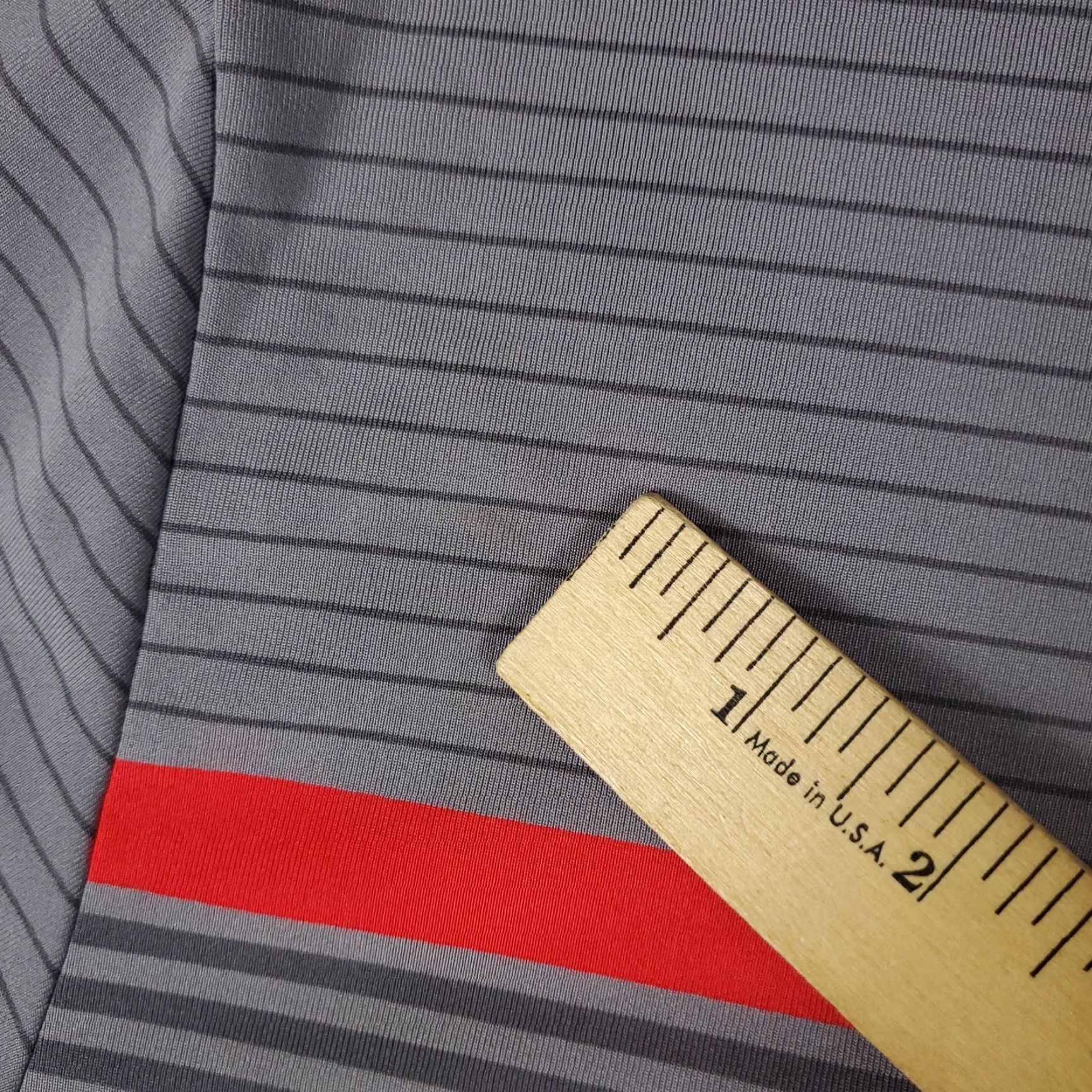 Under Armour Under Armour Polo Shirt Mens Size L Gray Striped Golf Casual Short Sleeve Polo Mens Gray Striped Polo Shirt Size US L / EU 52-54 / 3 - 3 Thumbnail
