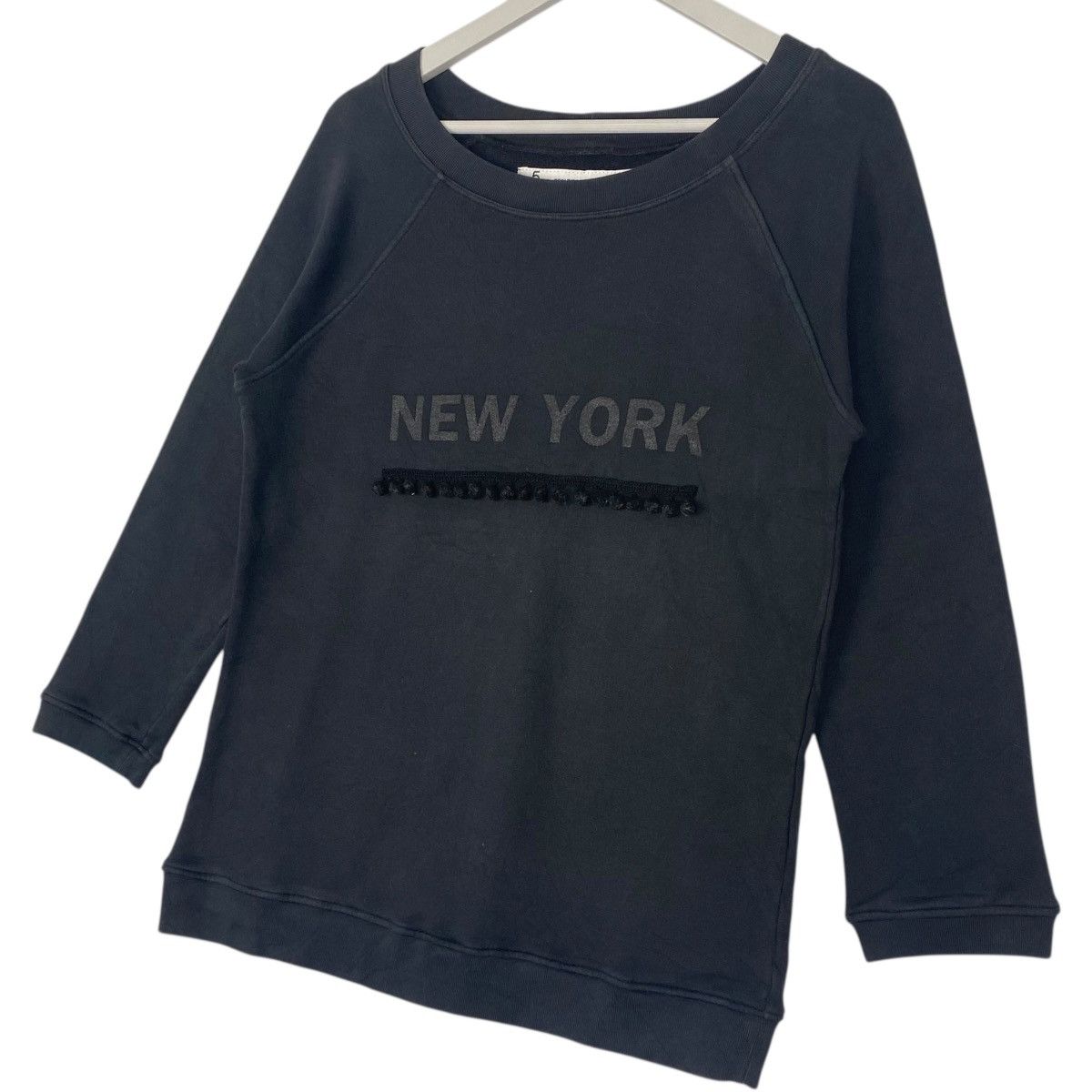 Other Vintage New York Crewneck Sweatshirt Black Pullover Size L Size US L / EU 52-54 / 3 - 2 Thumbnail